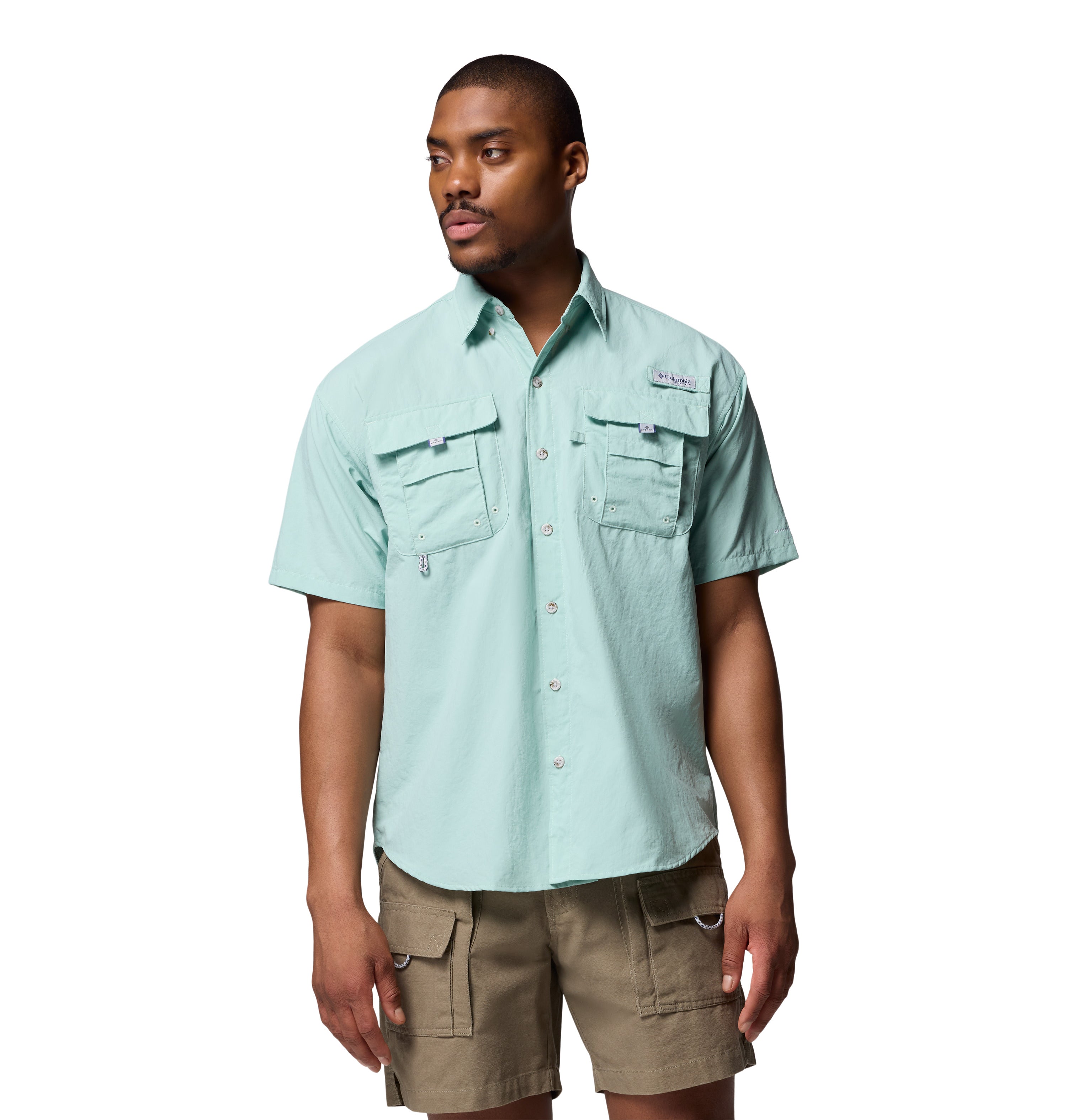 Camisa de manga corta para hombre Columbia Bahama II