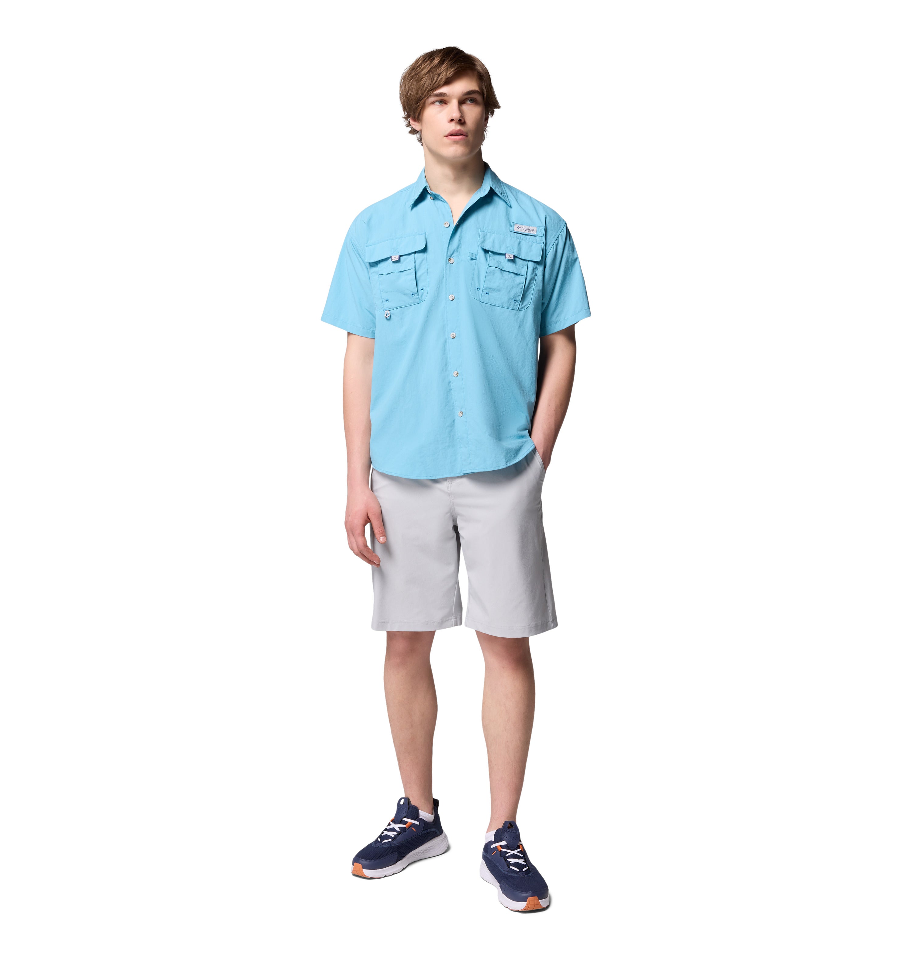 Camisa de manga corta para hombre Columbia Bahama II