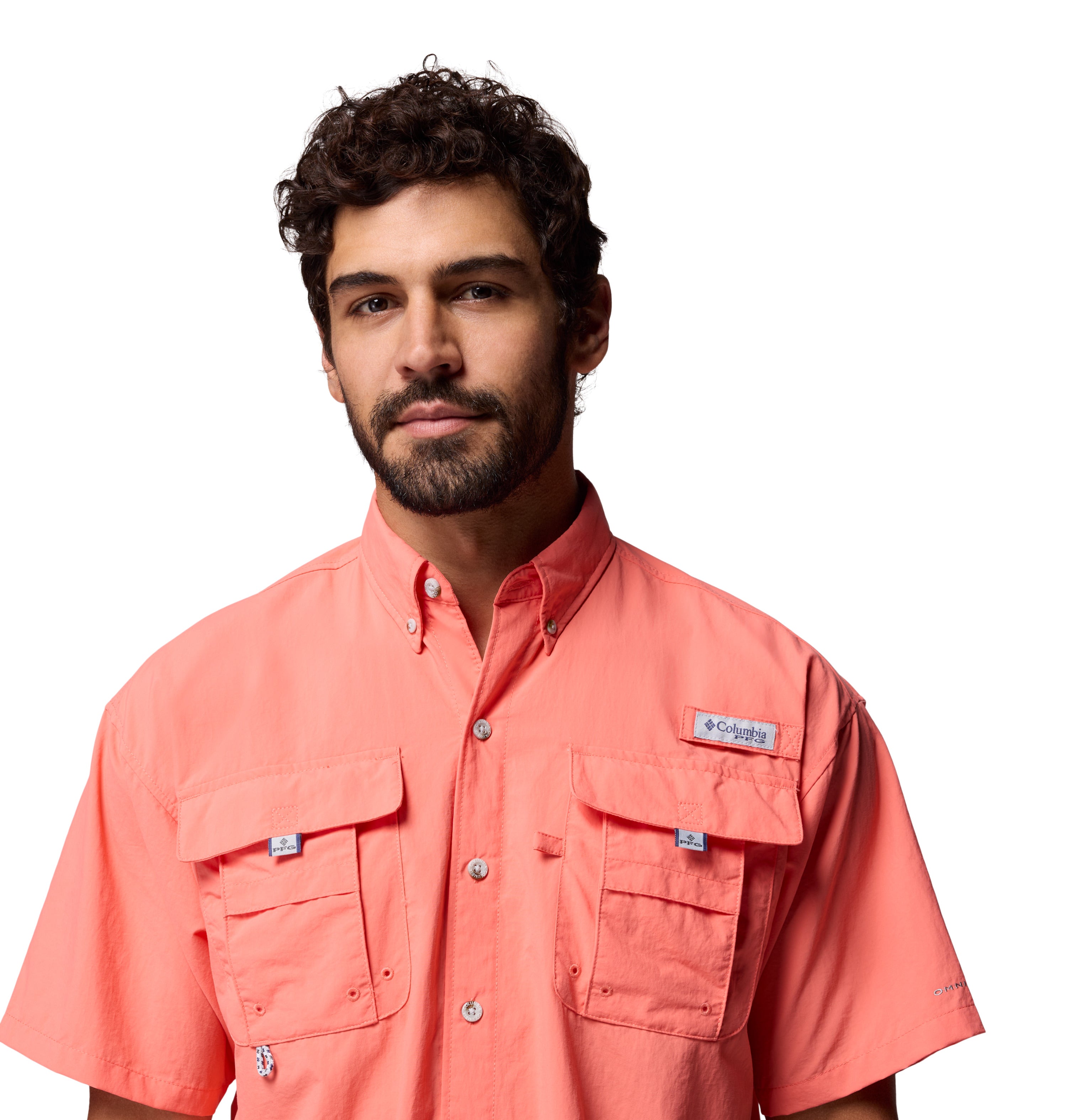 Camisa de manga corta para hombre Columbia Bahama II
