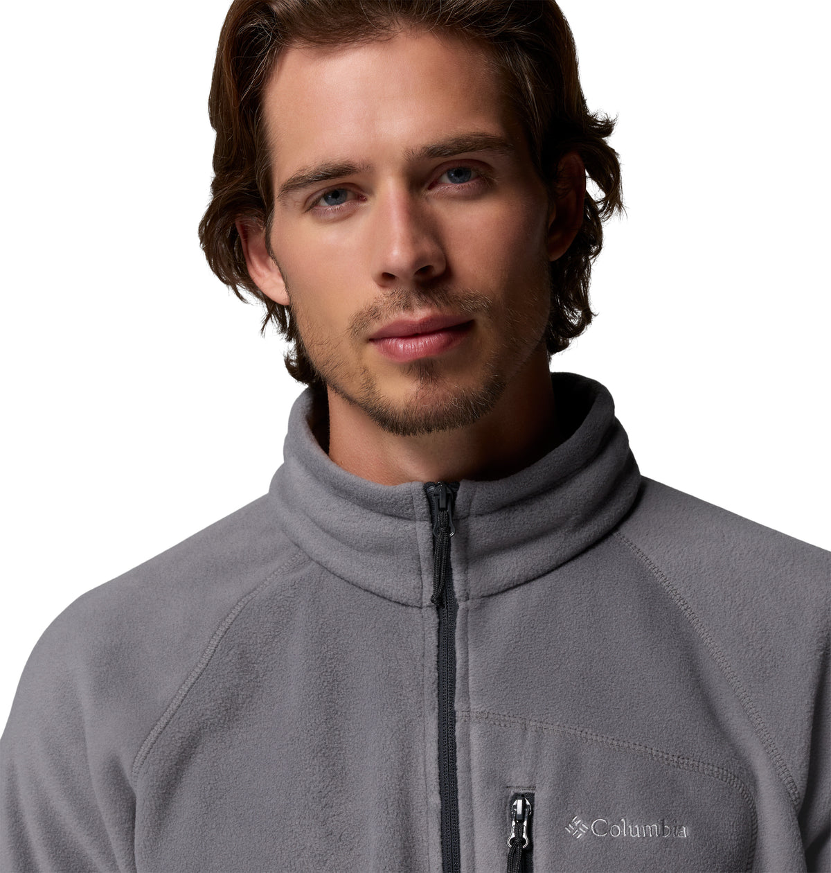 Chamarra del Fleece para Hombre Columbia Fast Trek II Full Zip Fleece