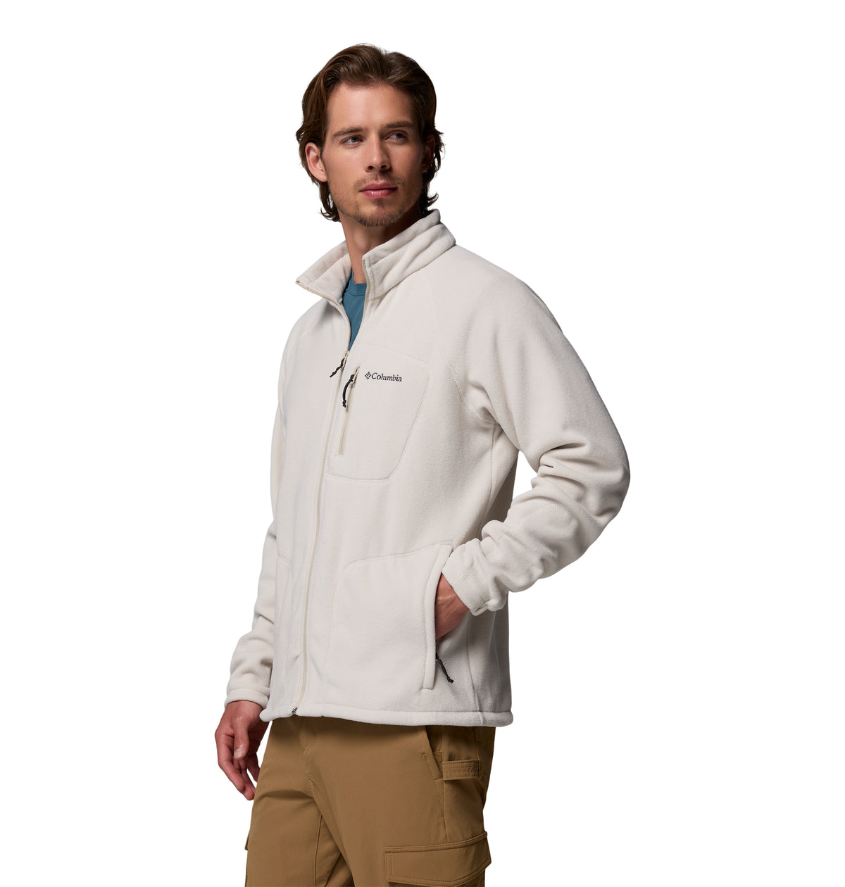 Chamarra del Fleece para Hombre Columbia Fast Trek II Full Zip Fleece