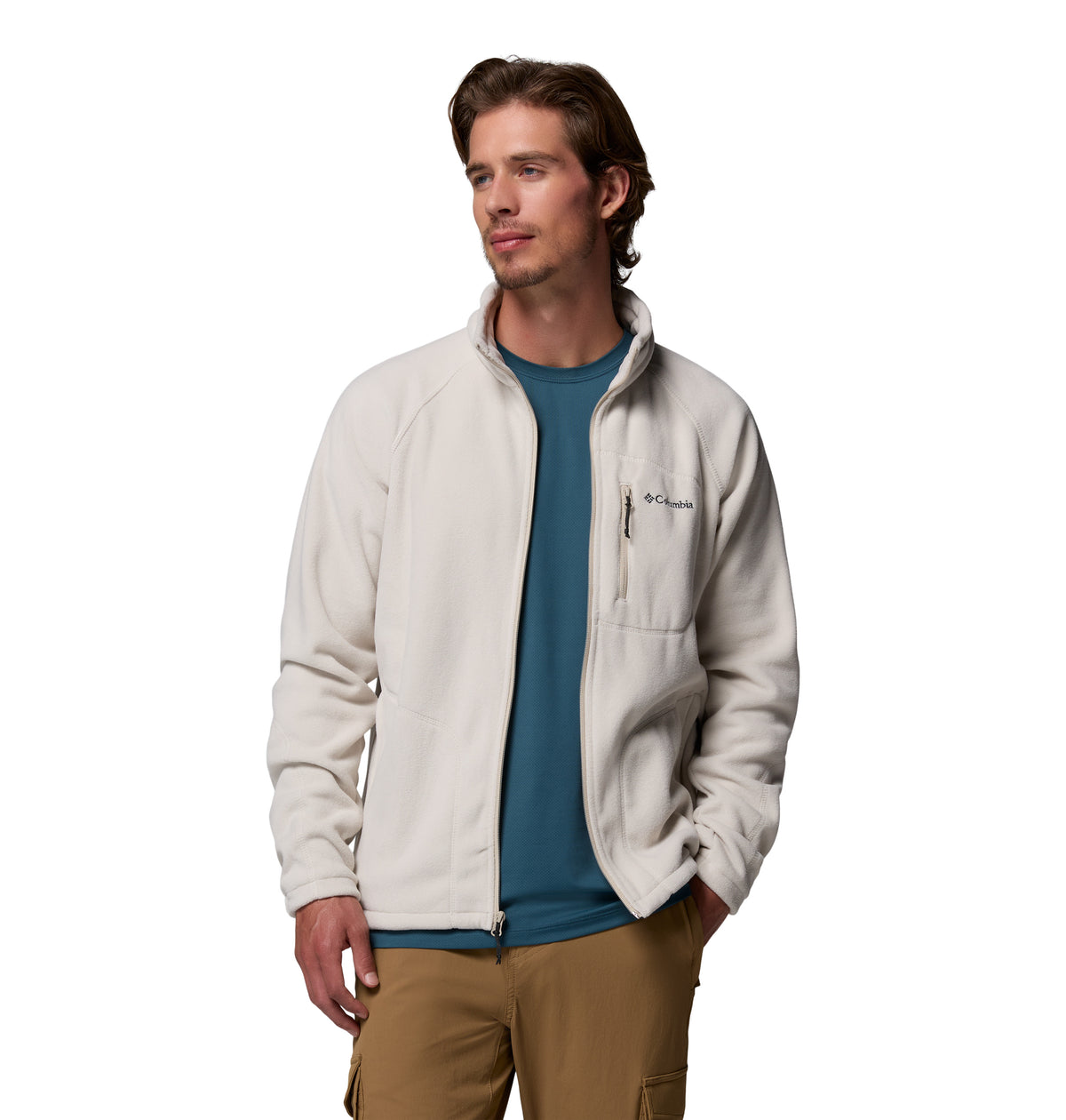 Chamarra del Fleece para Hombre Columbia Fast Trek II Full Zip Fleece