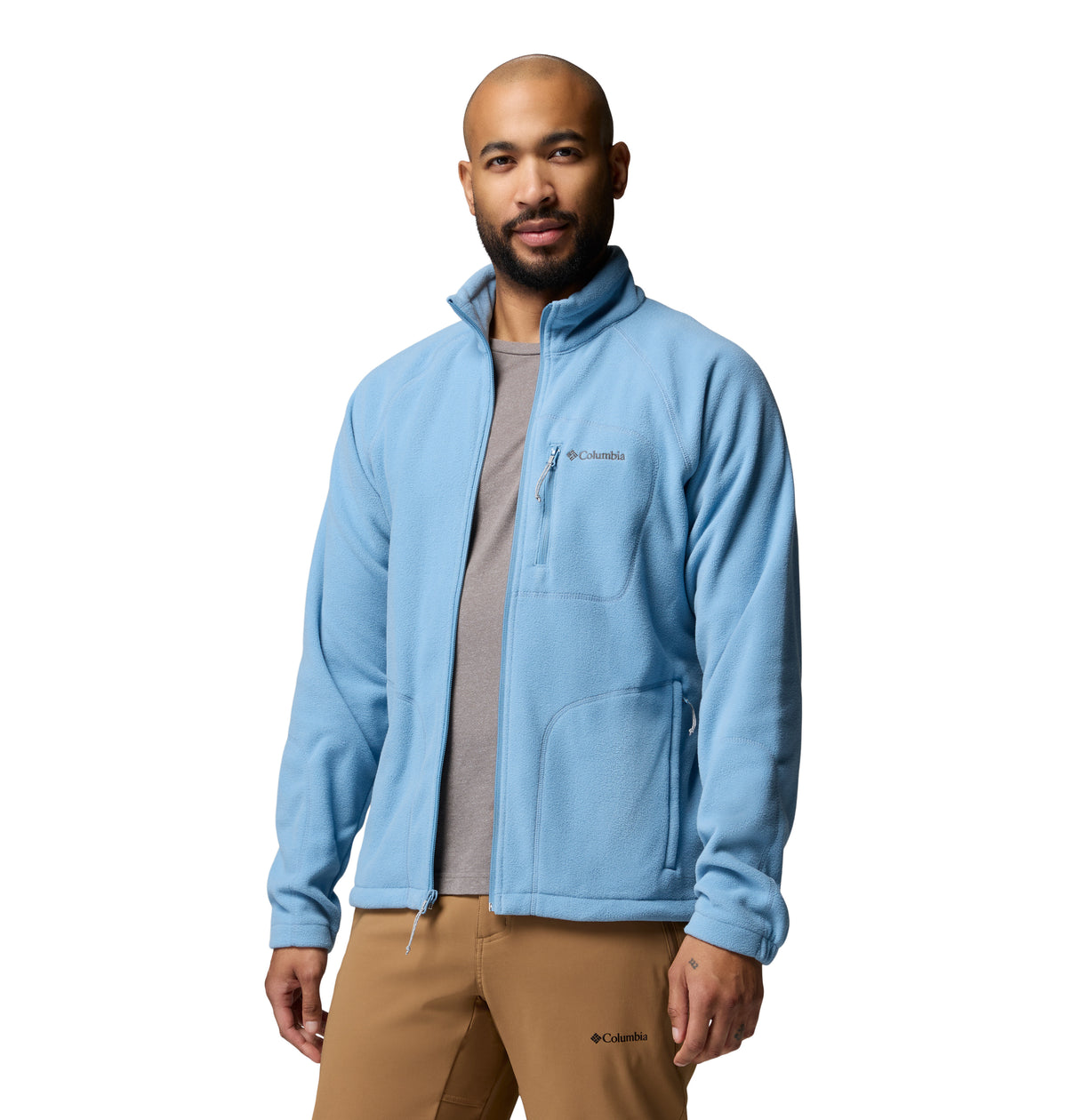 Chamarra del Fleece para Hombre Columbia Fast Trek II Full Zip Fleece