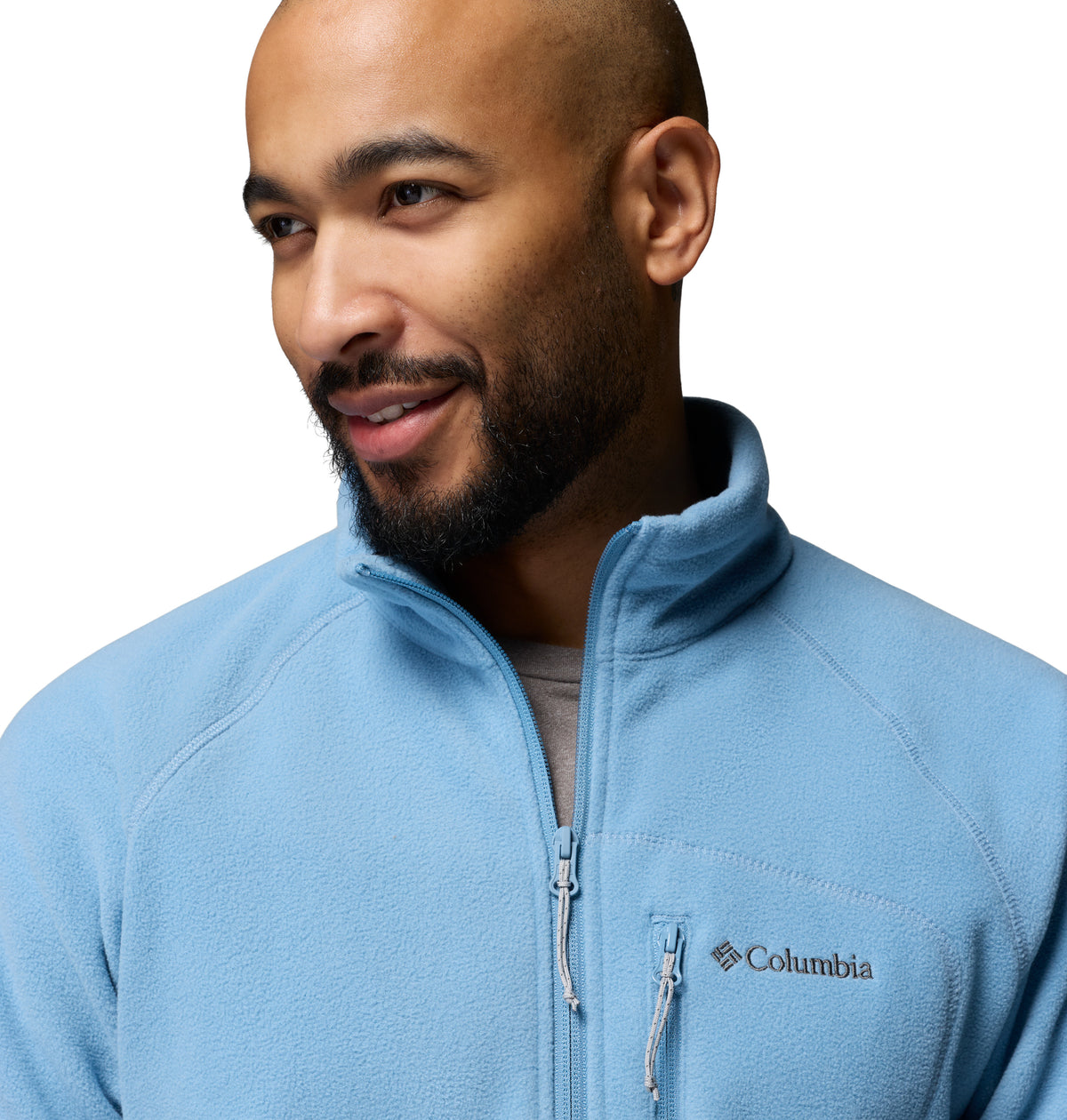 Chamarra del Fleece para Hombre Columbia Fast Trek II Full Zip Fleece