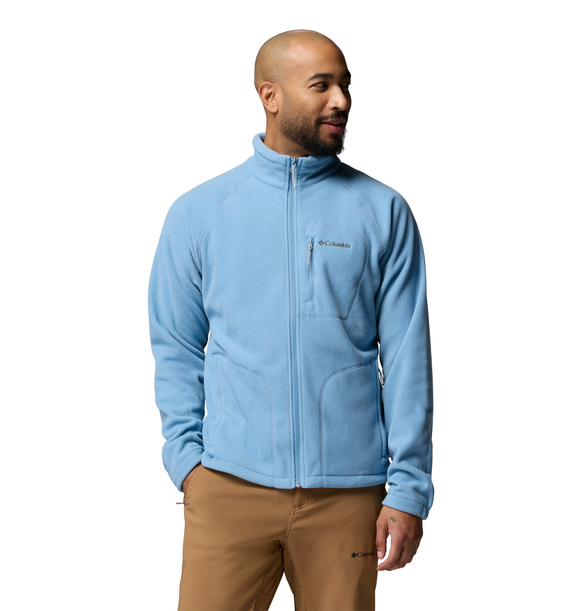 Chamarra del Fleece para Hombre Columbia Fast Trek II Full Zip Fleece