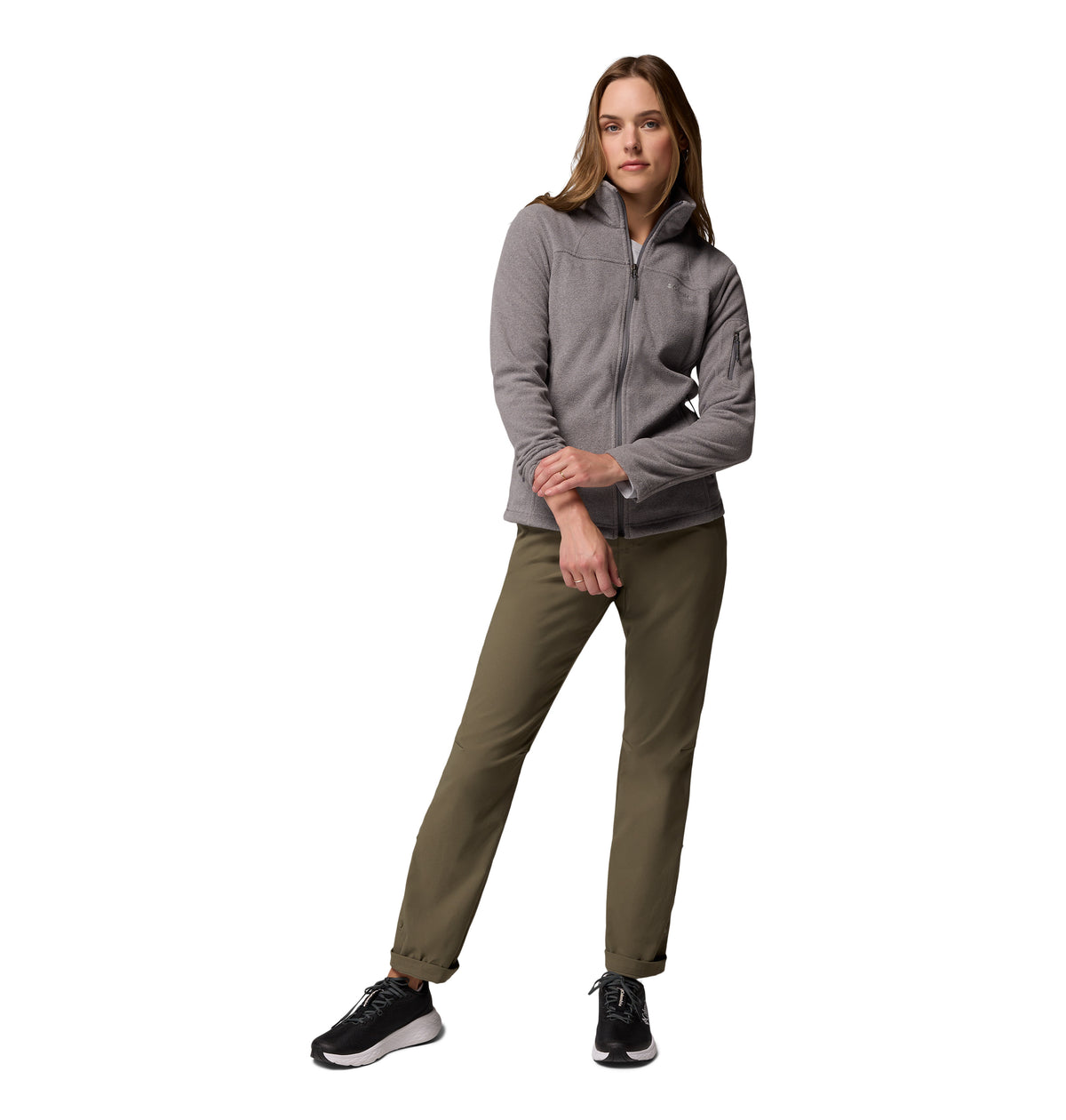 Chamarra del Fleece para Mujer Columbia Fast Trek II Full Zip Fleece