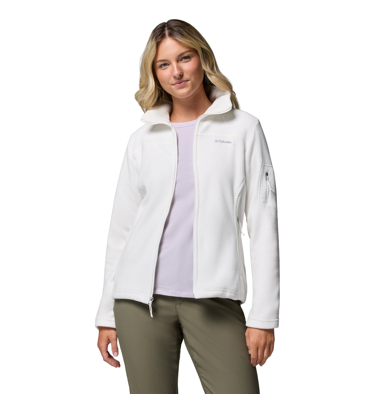 Chamarra del Fleece para Mujer Columbia Fast Trek II Full Zip Fleece