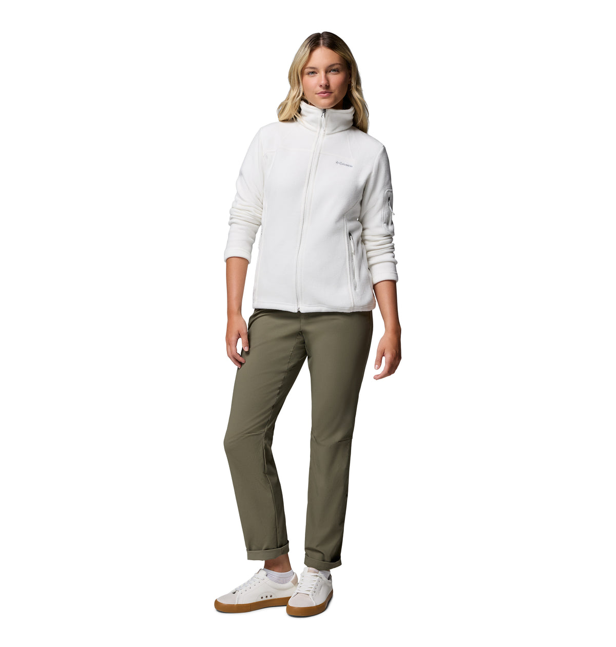 Chamarra del Fleece para Mujer Columbia Fast Trek II Full Zip Fleece