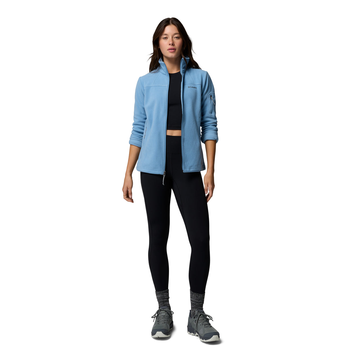 Chamarra del Fleece para Mujer Columbia Fast Trek II Full Zip Fleece