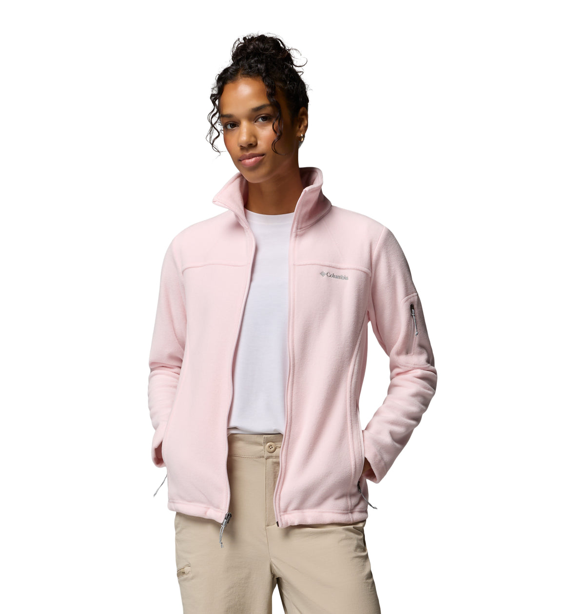 Chamarra del Fleece para Mujer Columbia Fast Trek II Full Zip Fleece