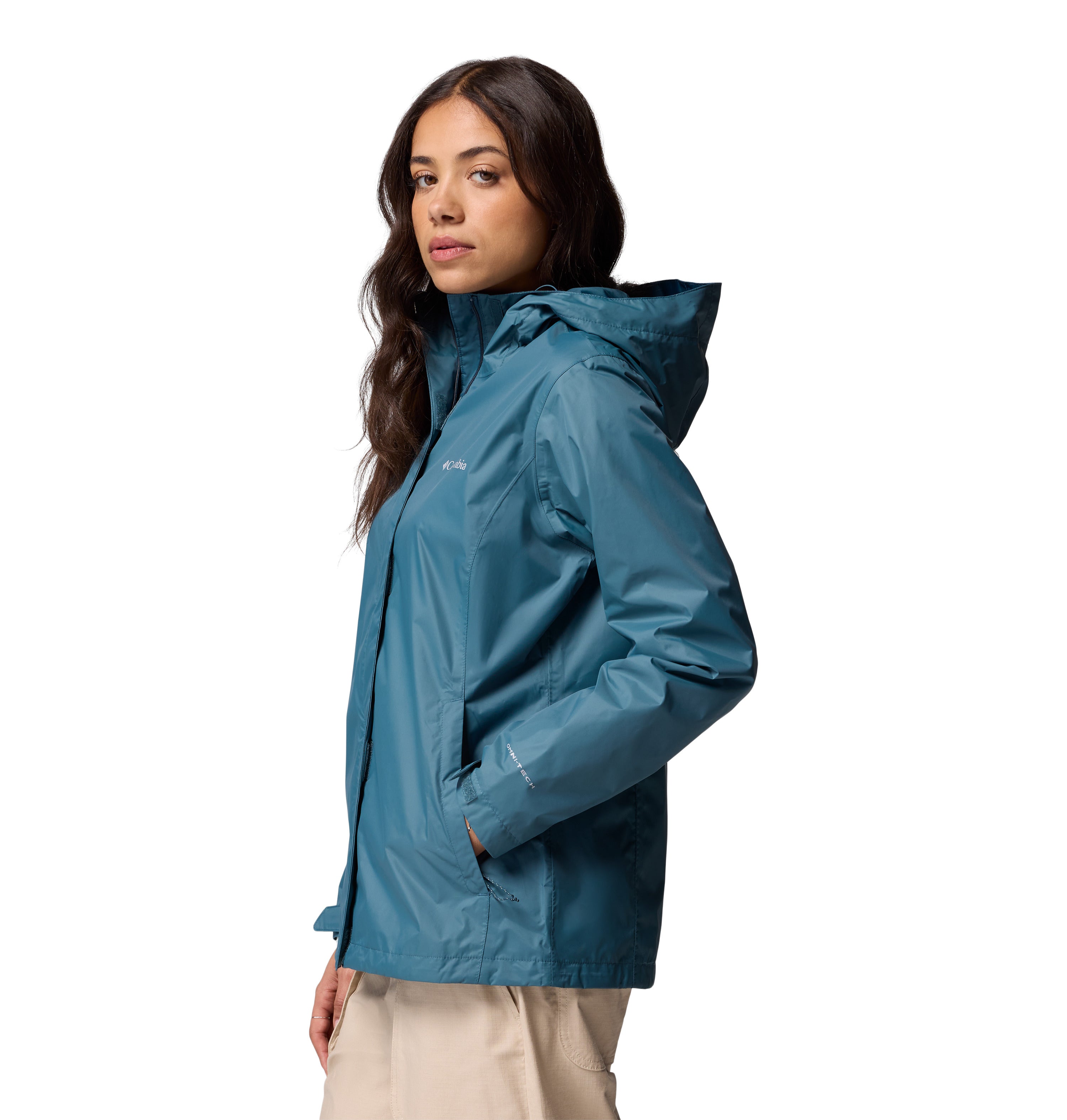 Chamarra impermeable para mujer Columbia Arcadia II