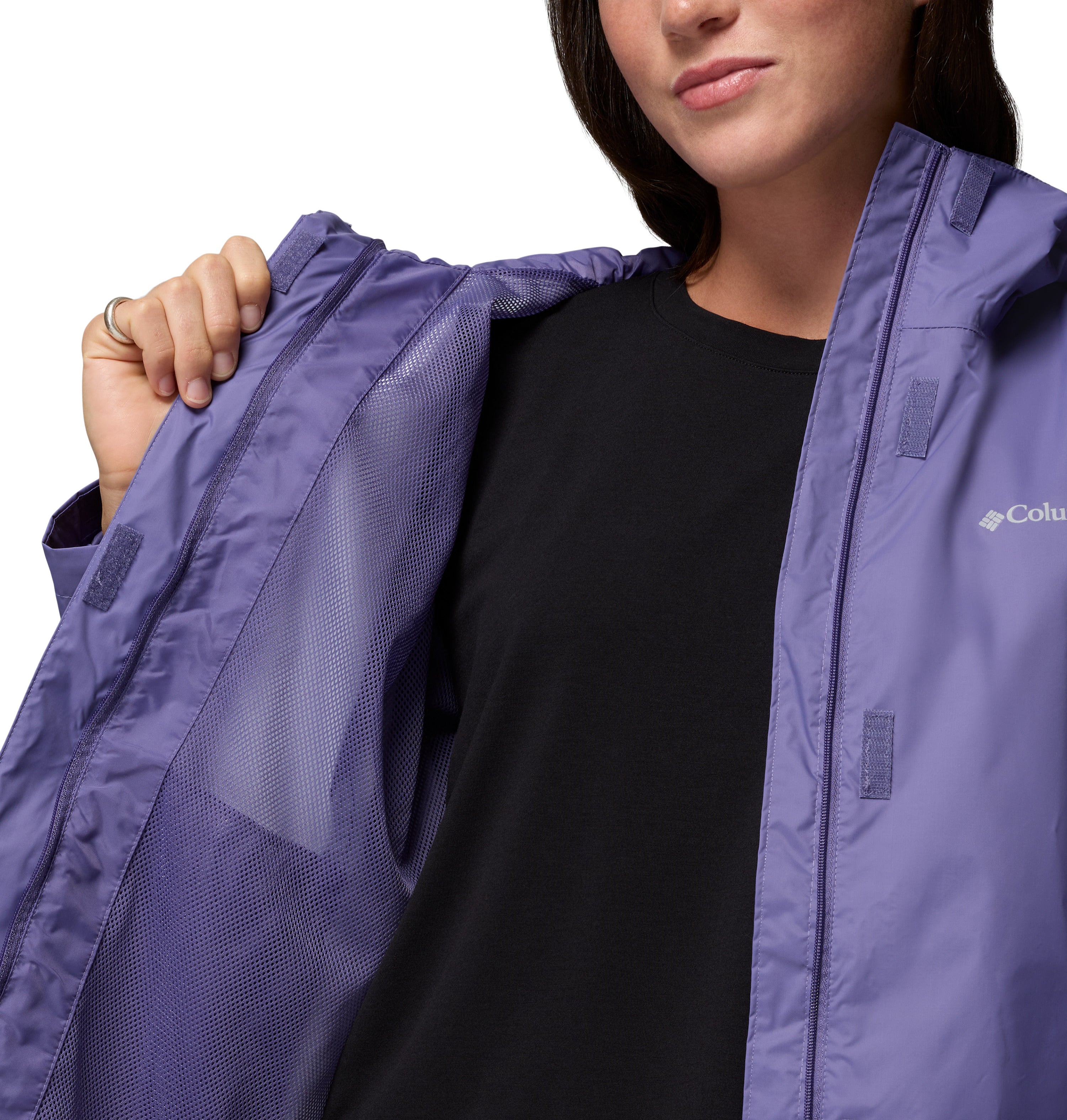 Chamarra Larga Impermeable para Mujer Columbia Arcadia II Jacket
