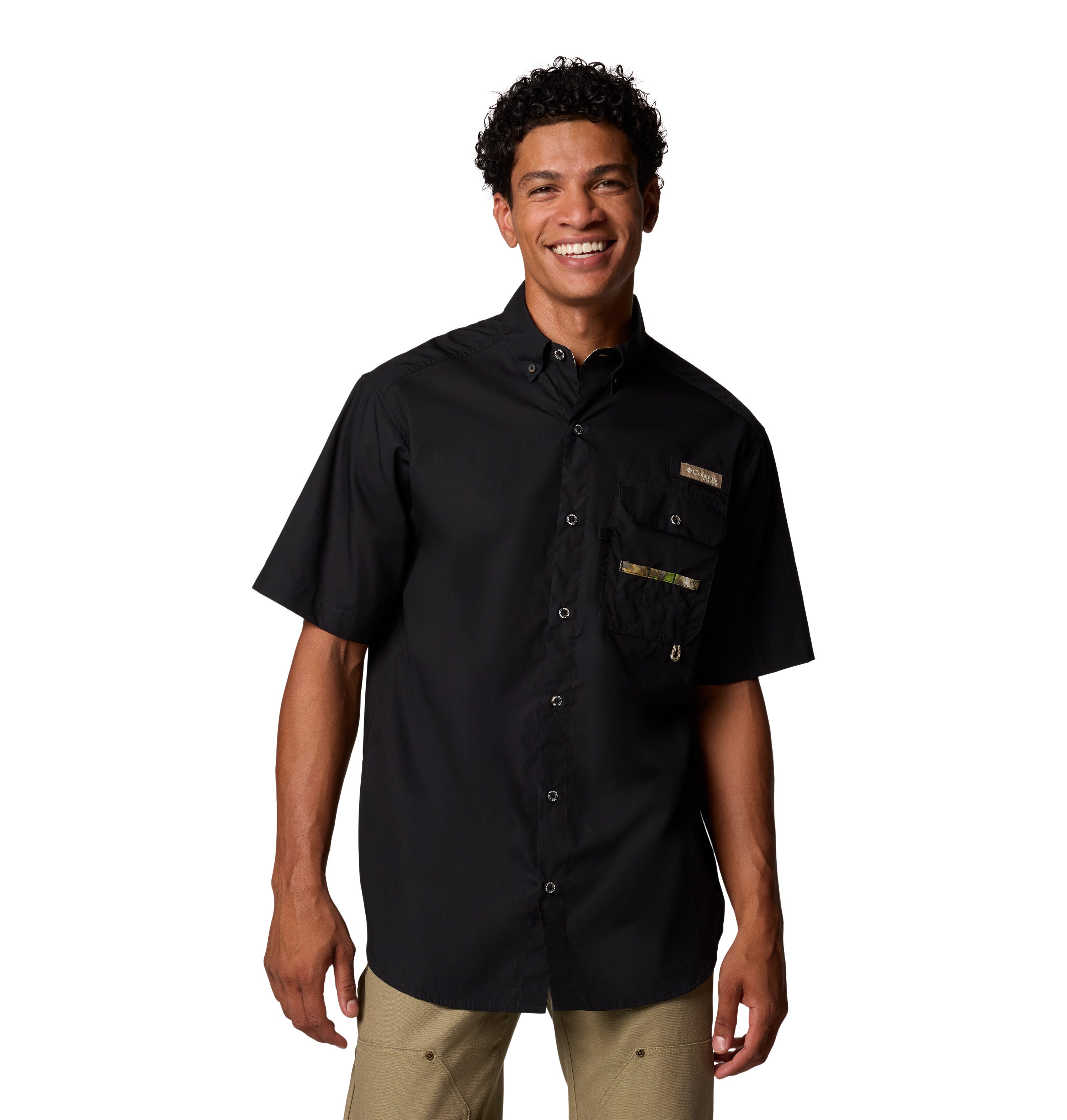 Camisa de Caceria para Hombre Columbia PHG Sharptail Short Sleeve Shirt