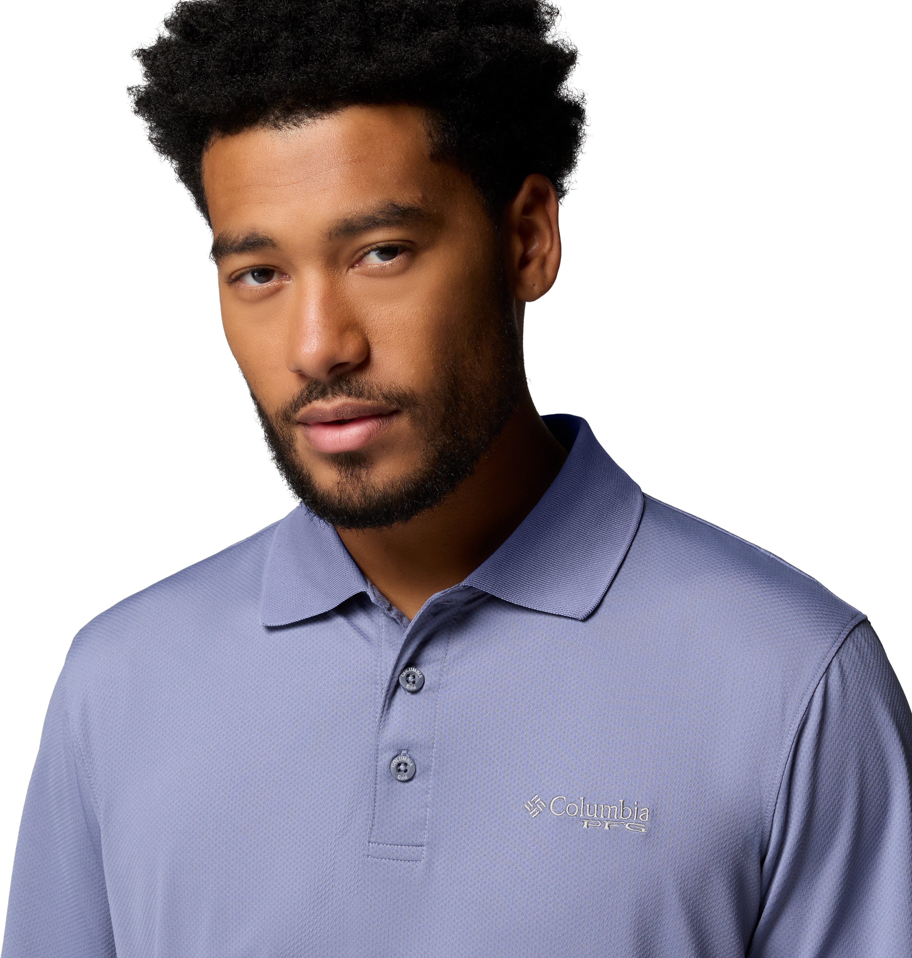 Playera para hombre Tipo Polo Columbia Skiff Cast Polo