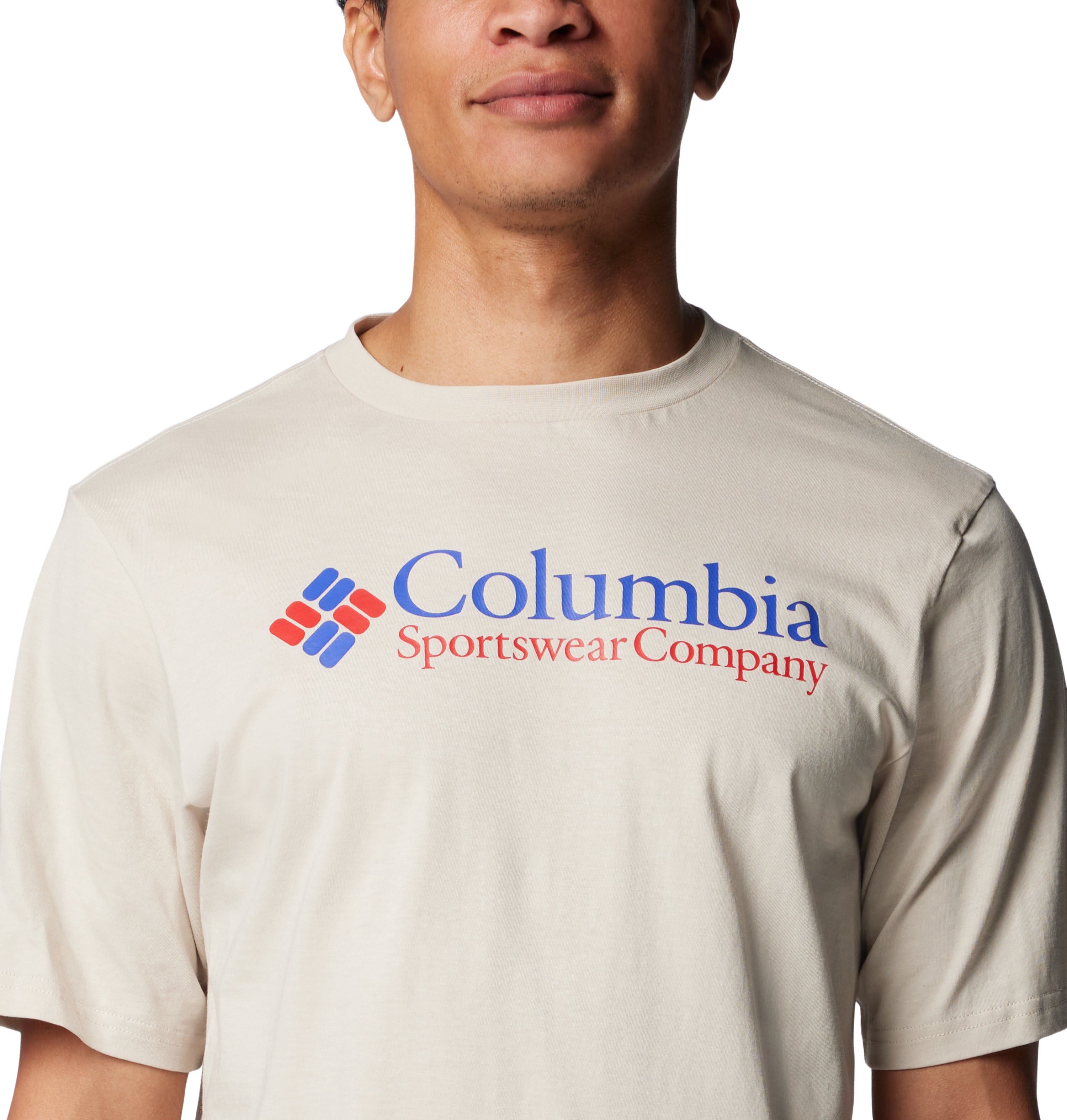 Playera de manga corta para hombre Columbia CSC Basic Logo