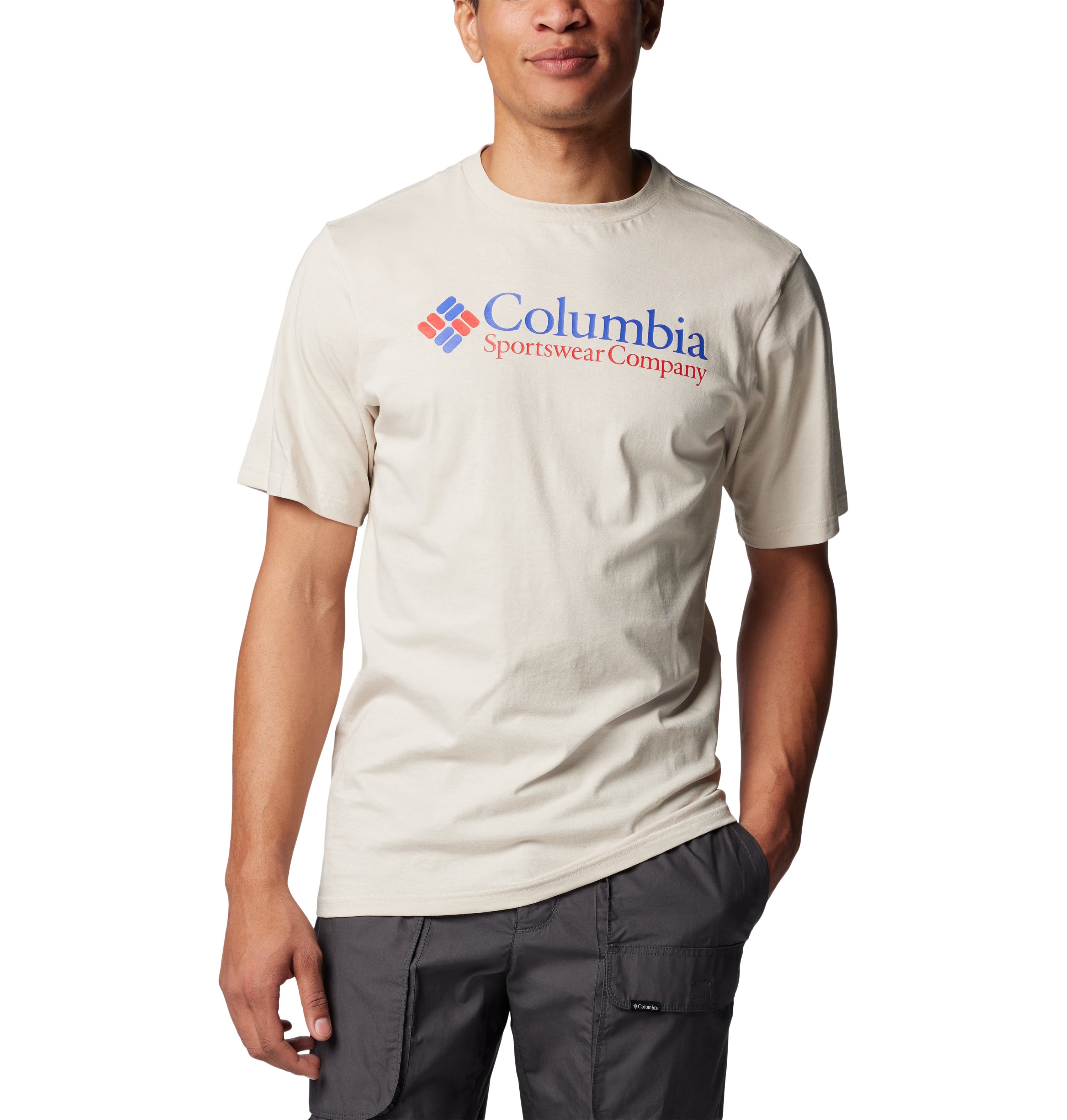 Playera de manga corta para hombre Columbia CSC Basic Logo
