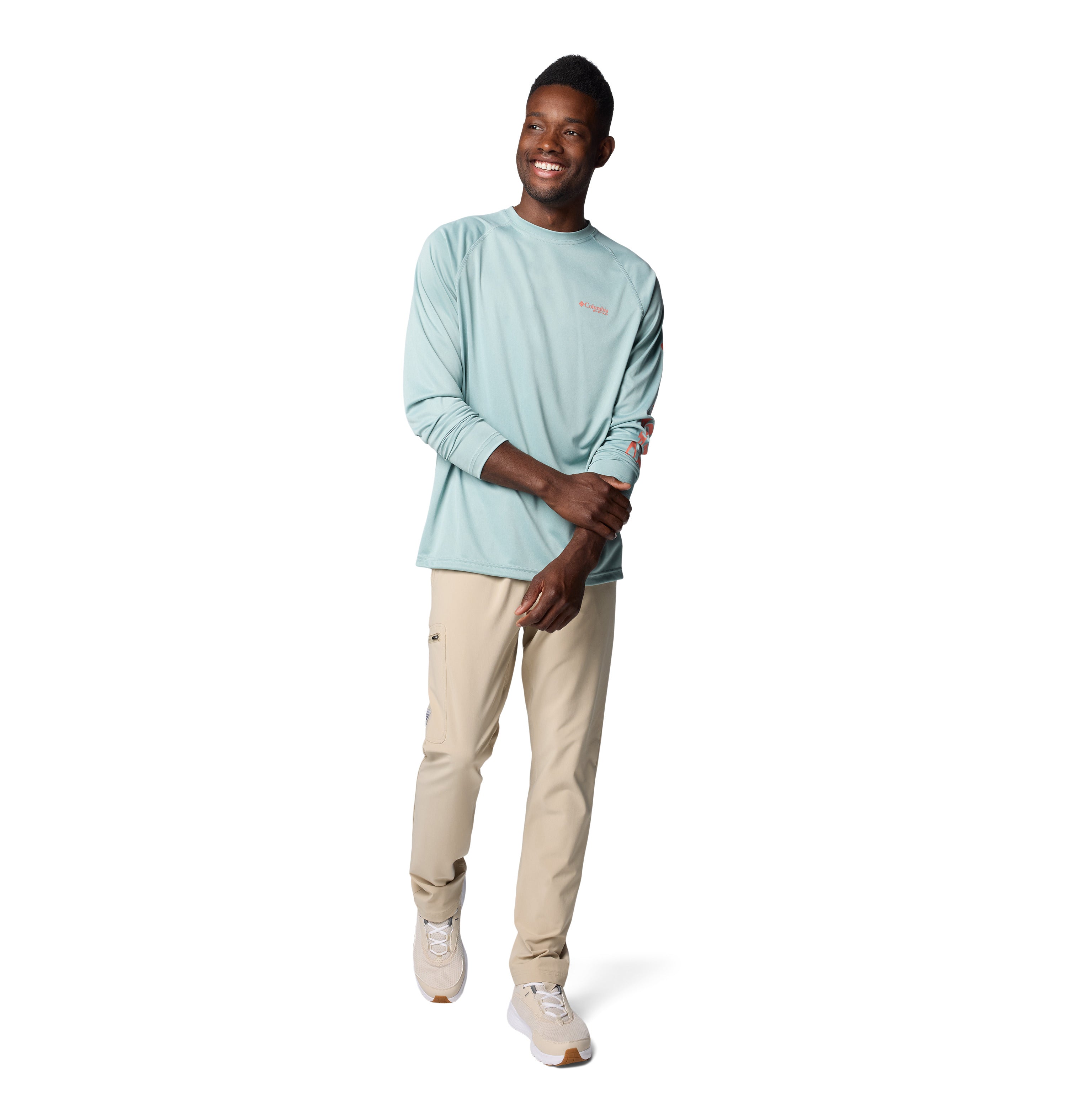 PLAYERA HOMBRE COLUMBIA | TERMINAL TACKLE HEATHER LS SHIRT