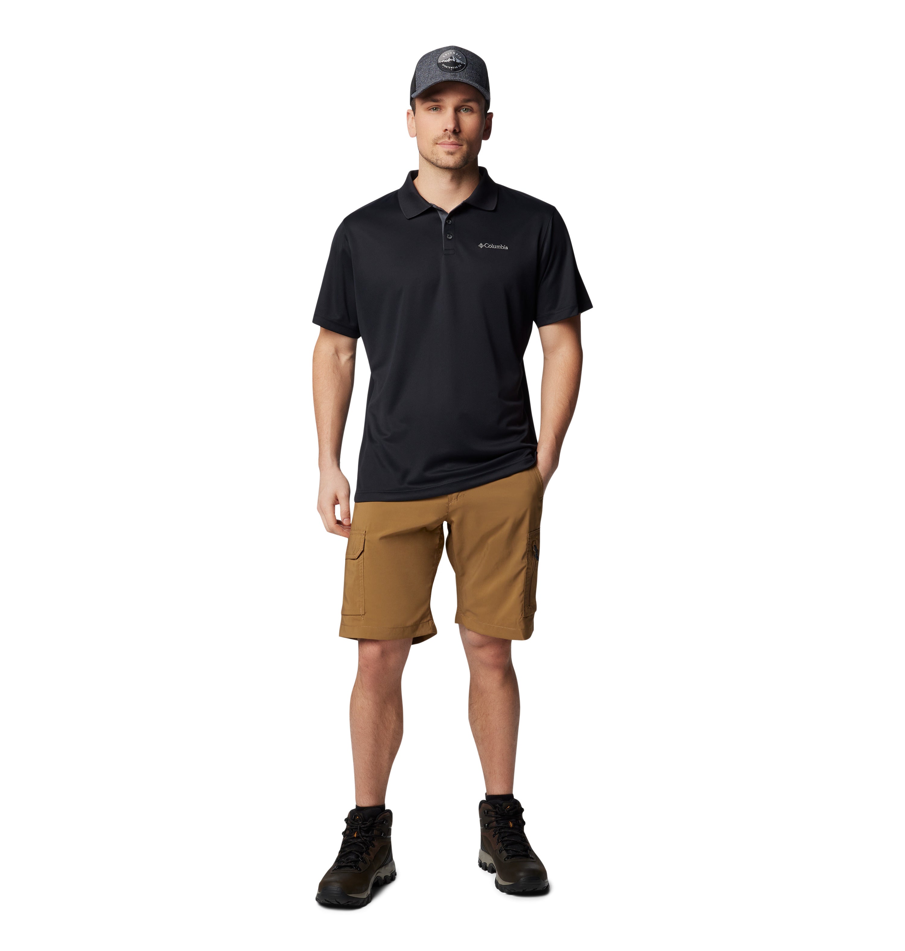 PLAYERA TIPO POLO HOMBRE COLUMBIA | UTILIZER POLO