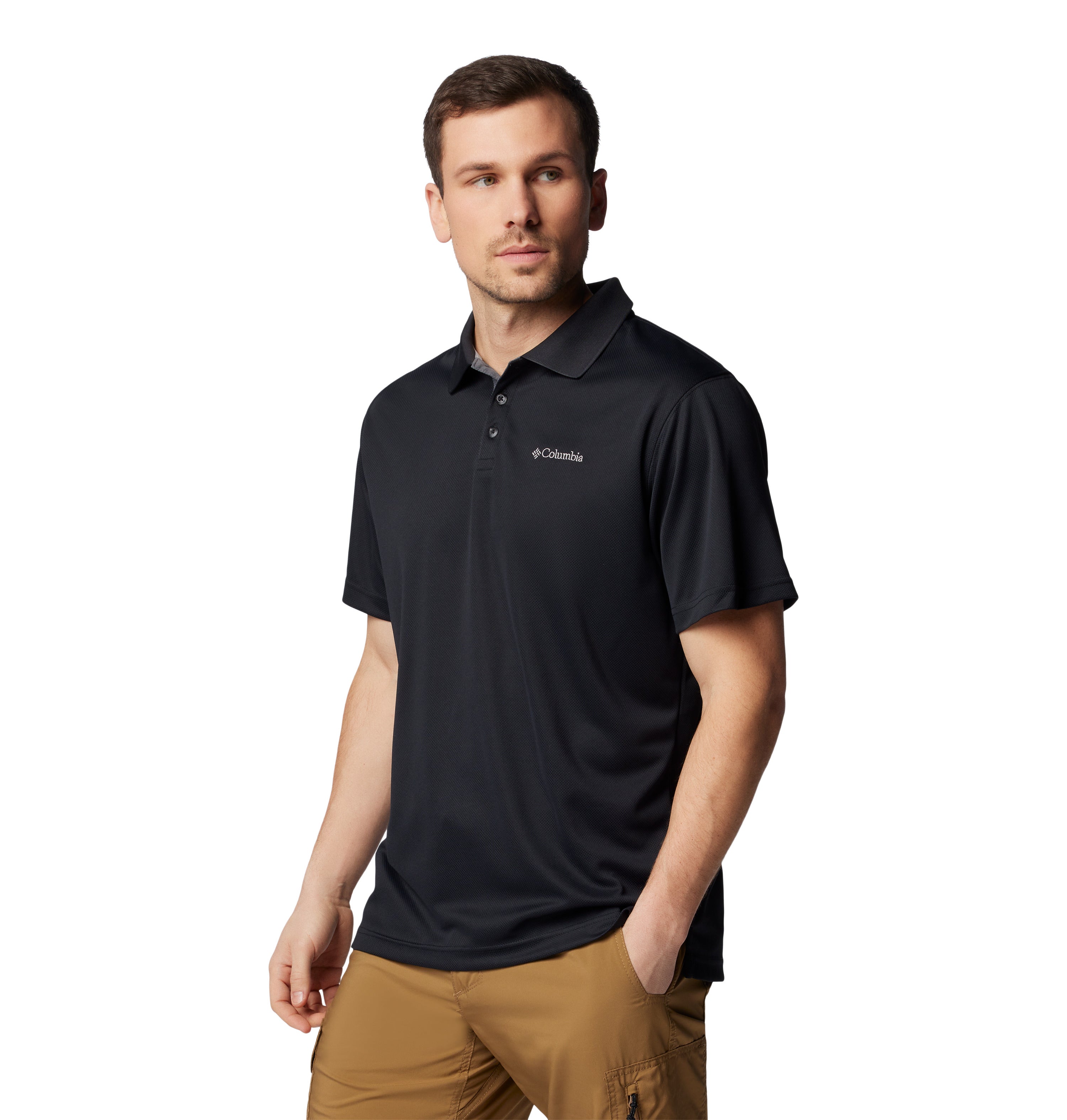 PLAYERA TIPO POLO HOMBRE COLUMBIA | UTILIZER POLO
