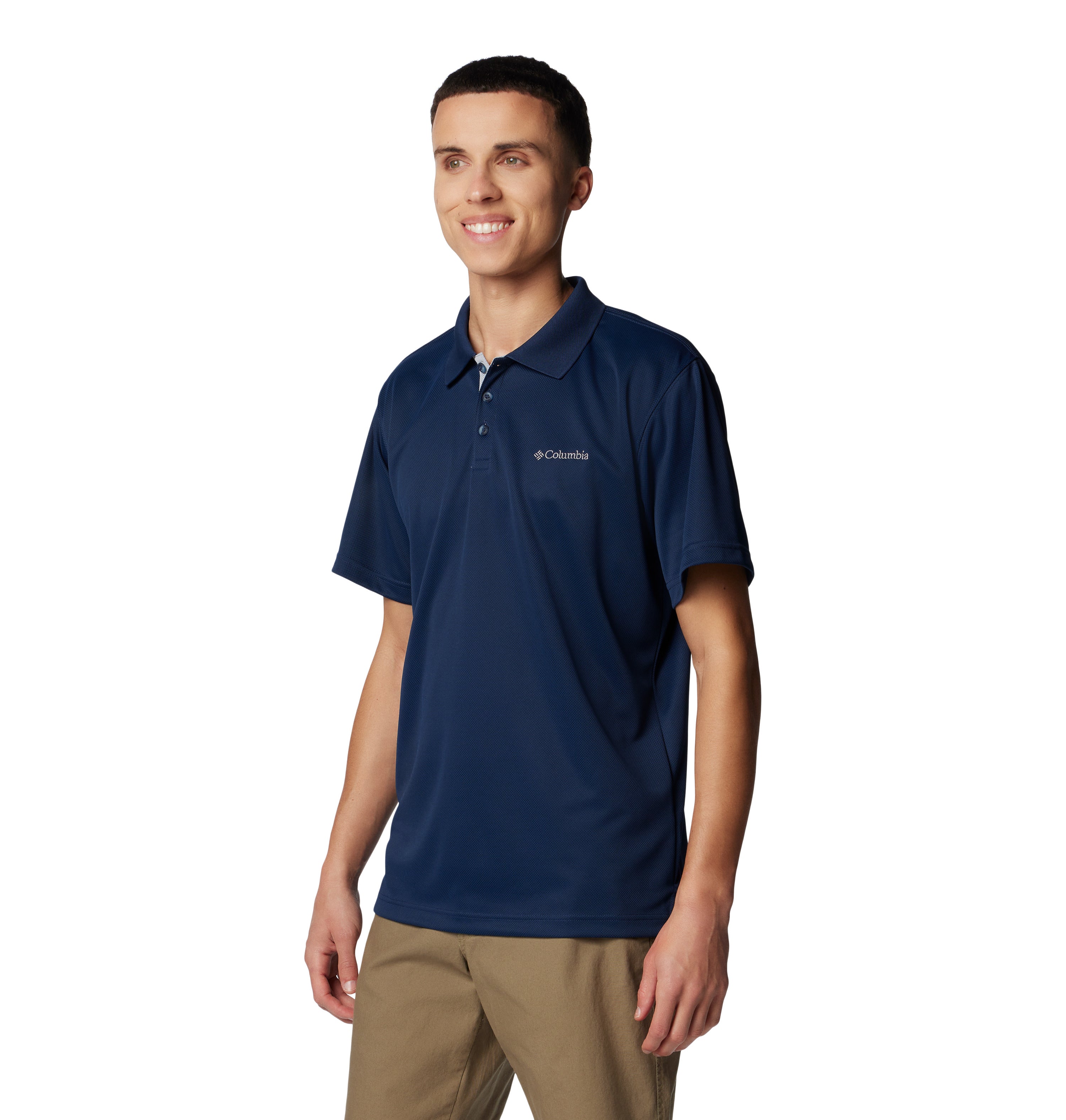PLAYERA TIPO POLO HOMBRE COLUMBIA | UTILIZER POLO