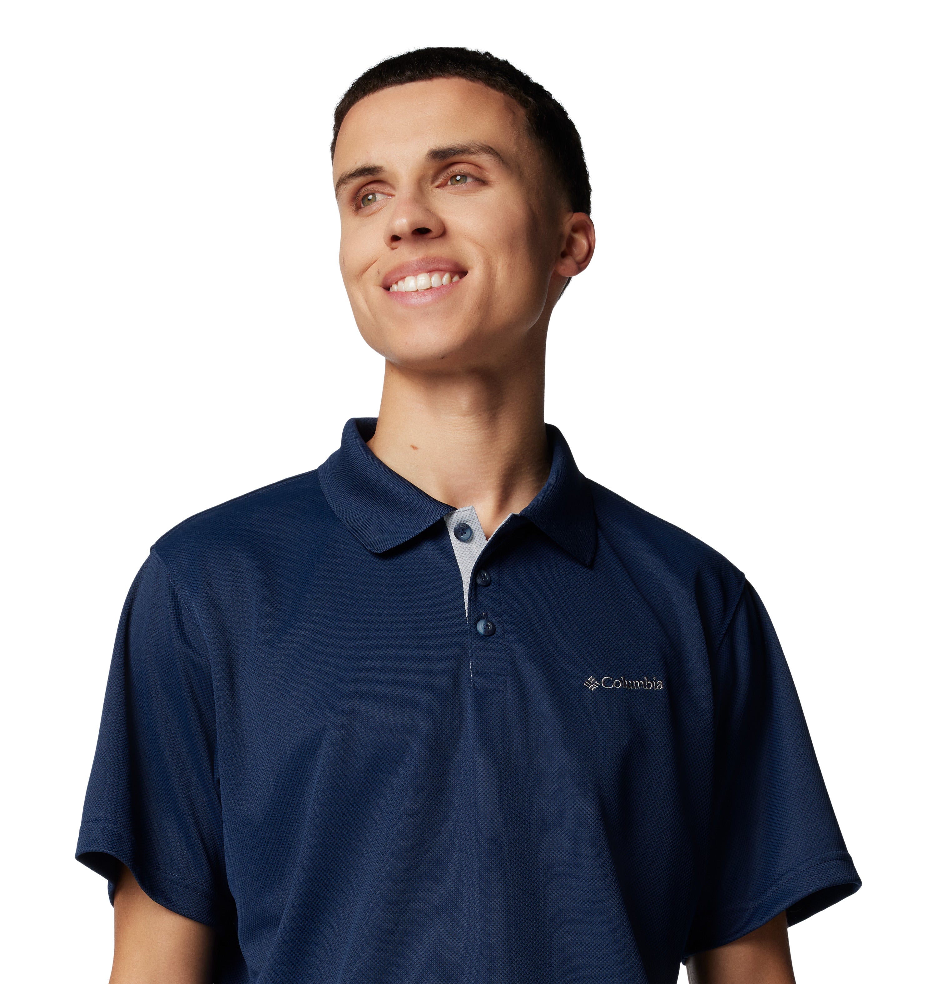 PLAYERA TIPO POLO HOMBRE COLUMBIA | UTILIZER POLO