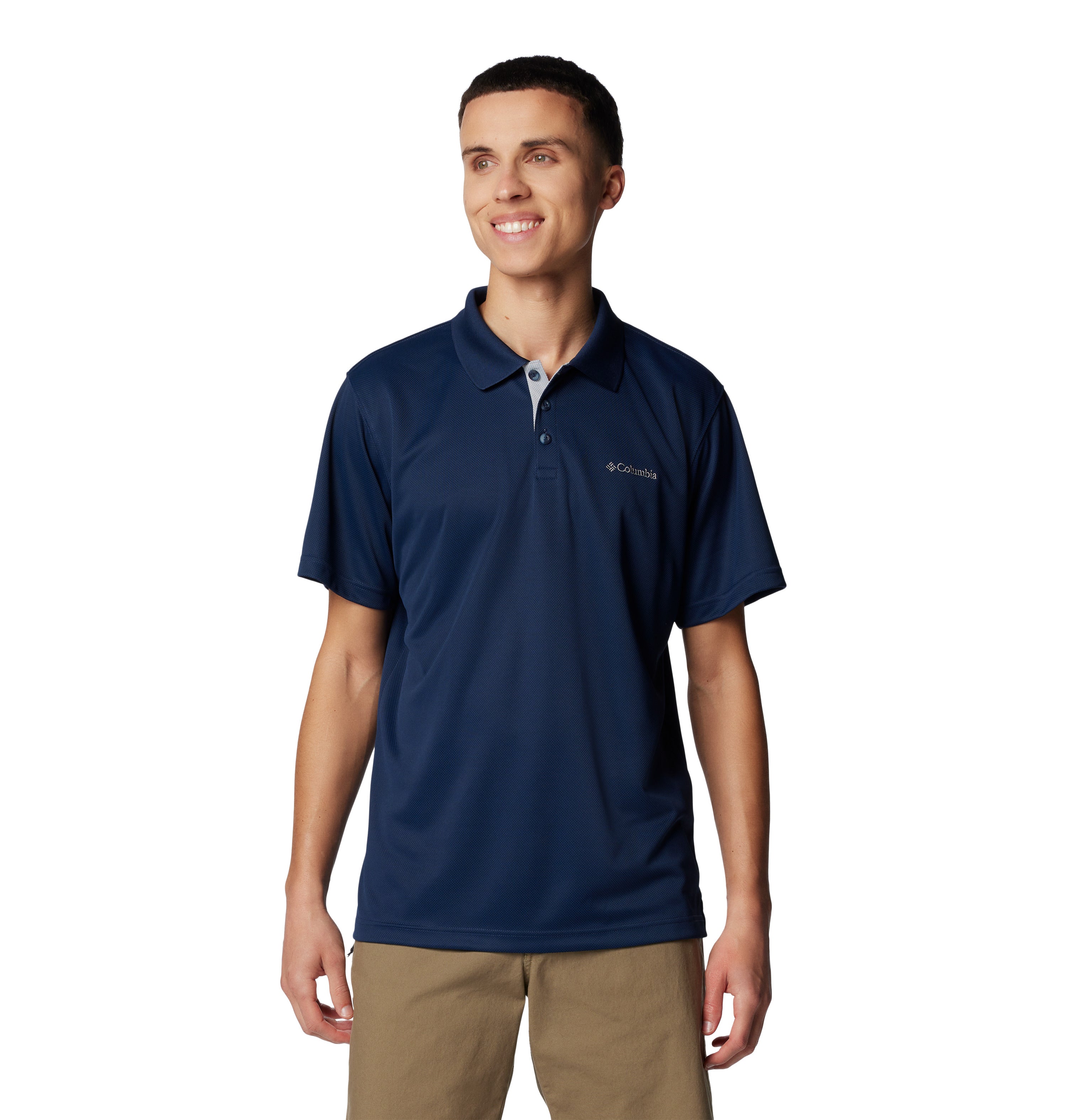 PLAYERA TIPO POLO HOMBRE COLUMBIA | UTILIZER POLO