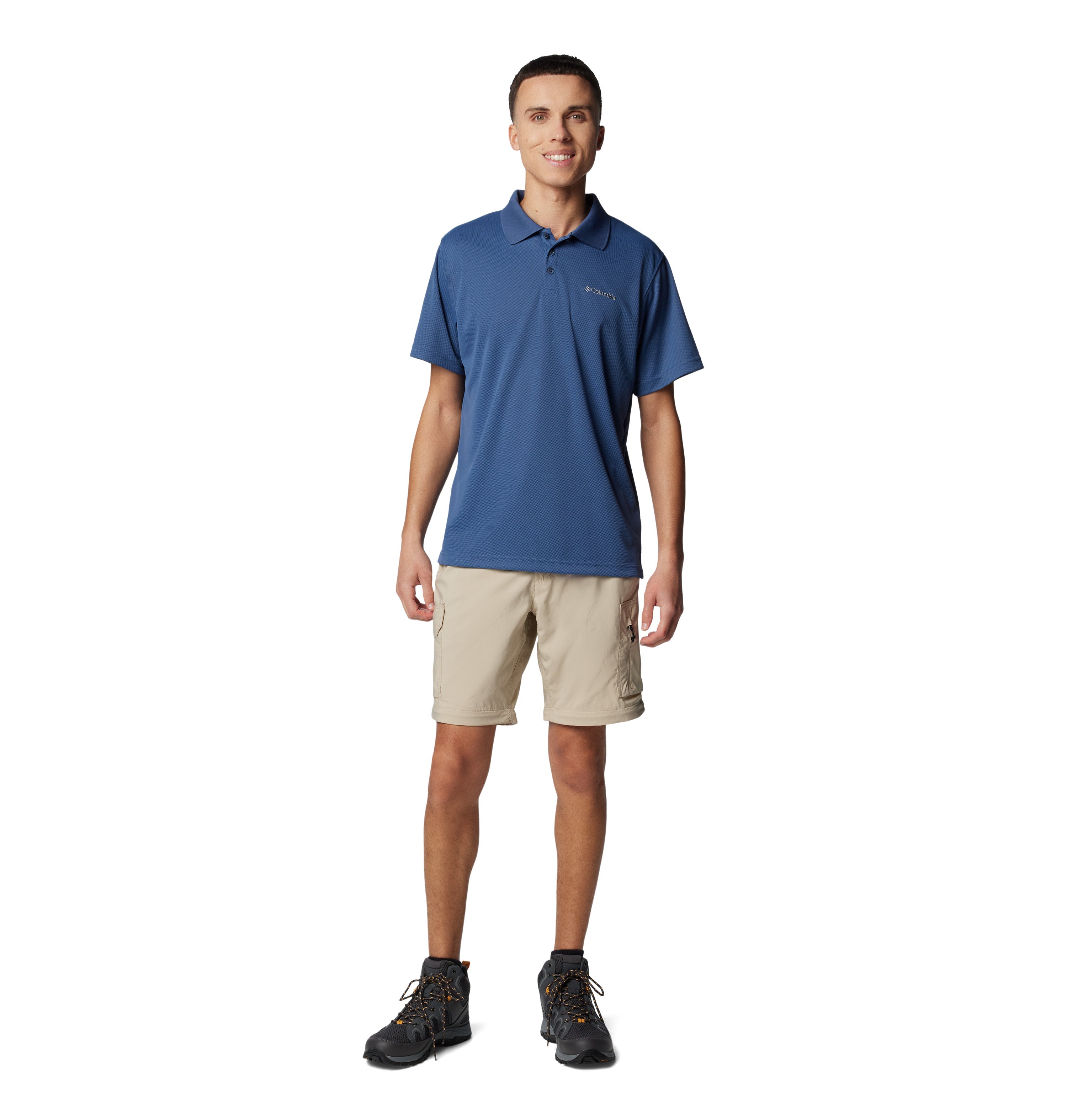 PLAYERA TIPO POLO HOMBRE COLUMBIA | UTILIZER POLO