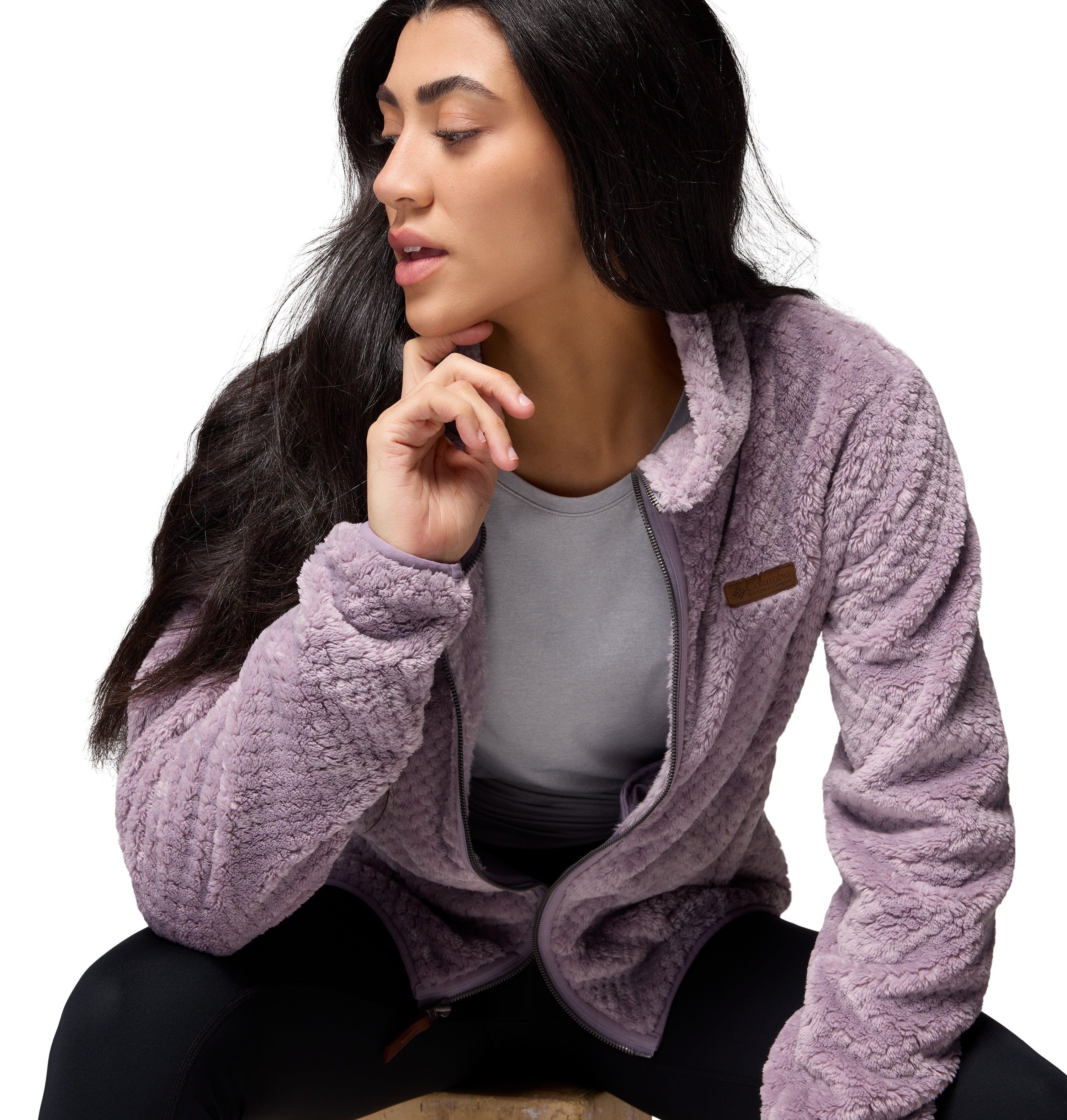 Chamarra para Mujer Columbia Fire Side II Sherpa FZ