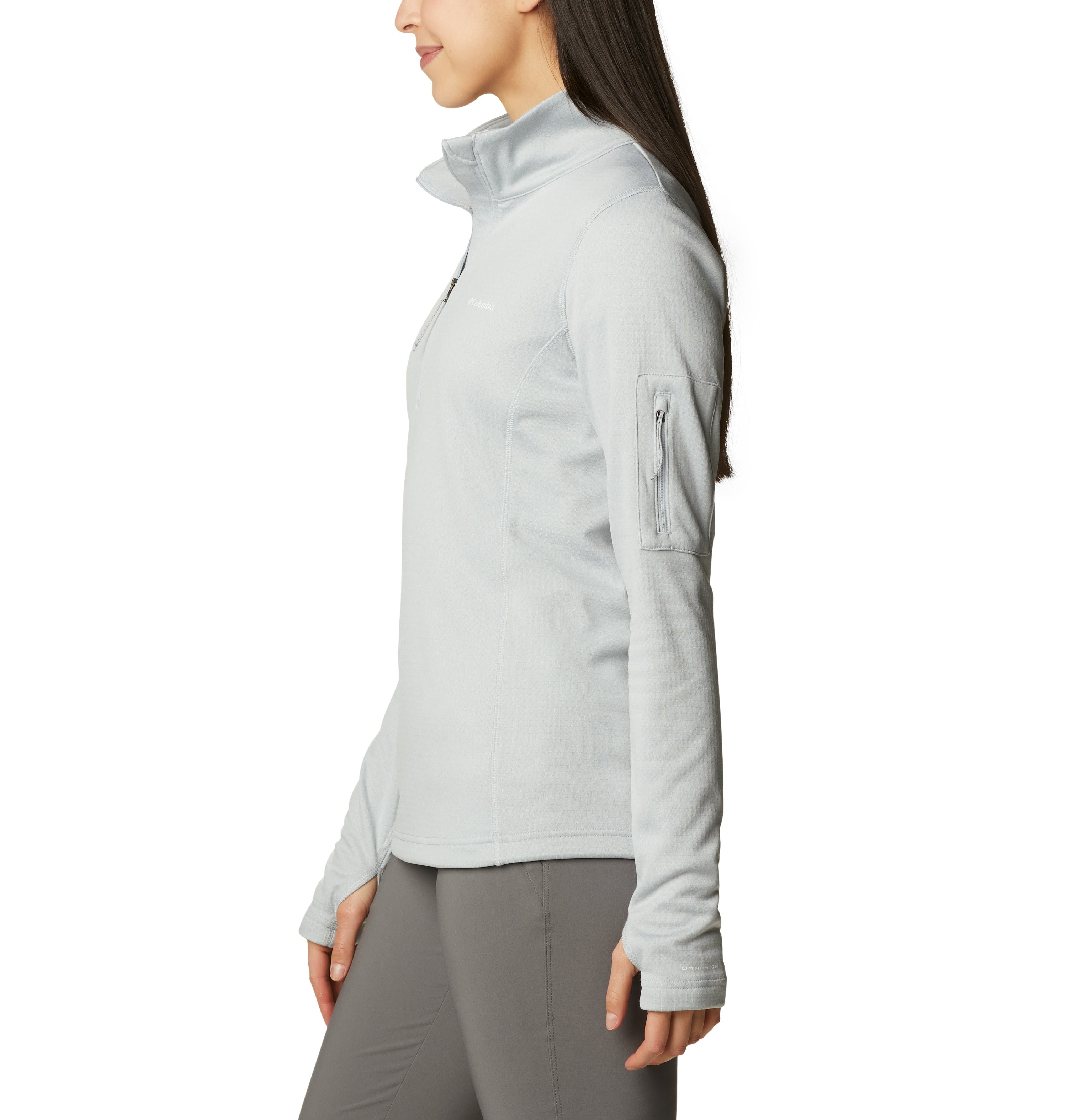 SUDADERA MUJER COLUMBIA | W PARK VIEW GRID FLEECE 1/2 ZIP