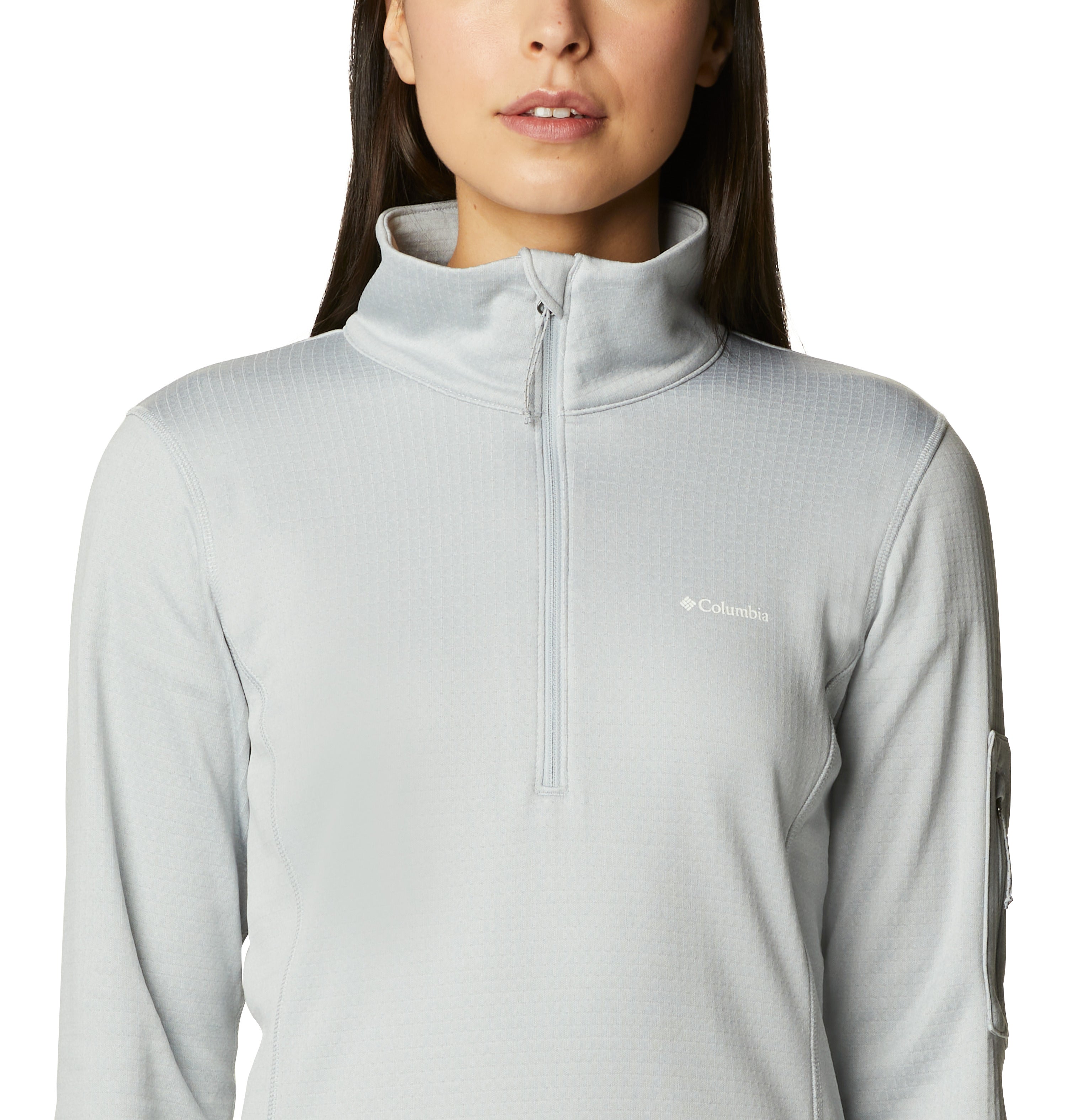 SUDADERA MUJER COLUMBIA | W PARK VIEW GRID FLEECE 1/2 ZIP