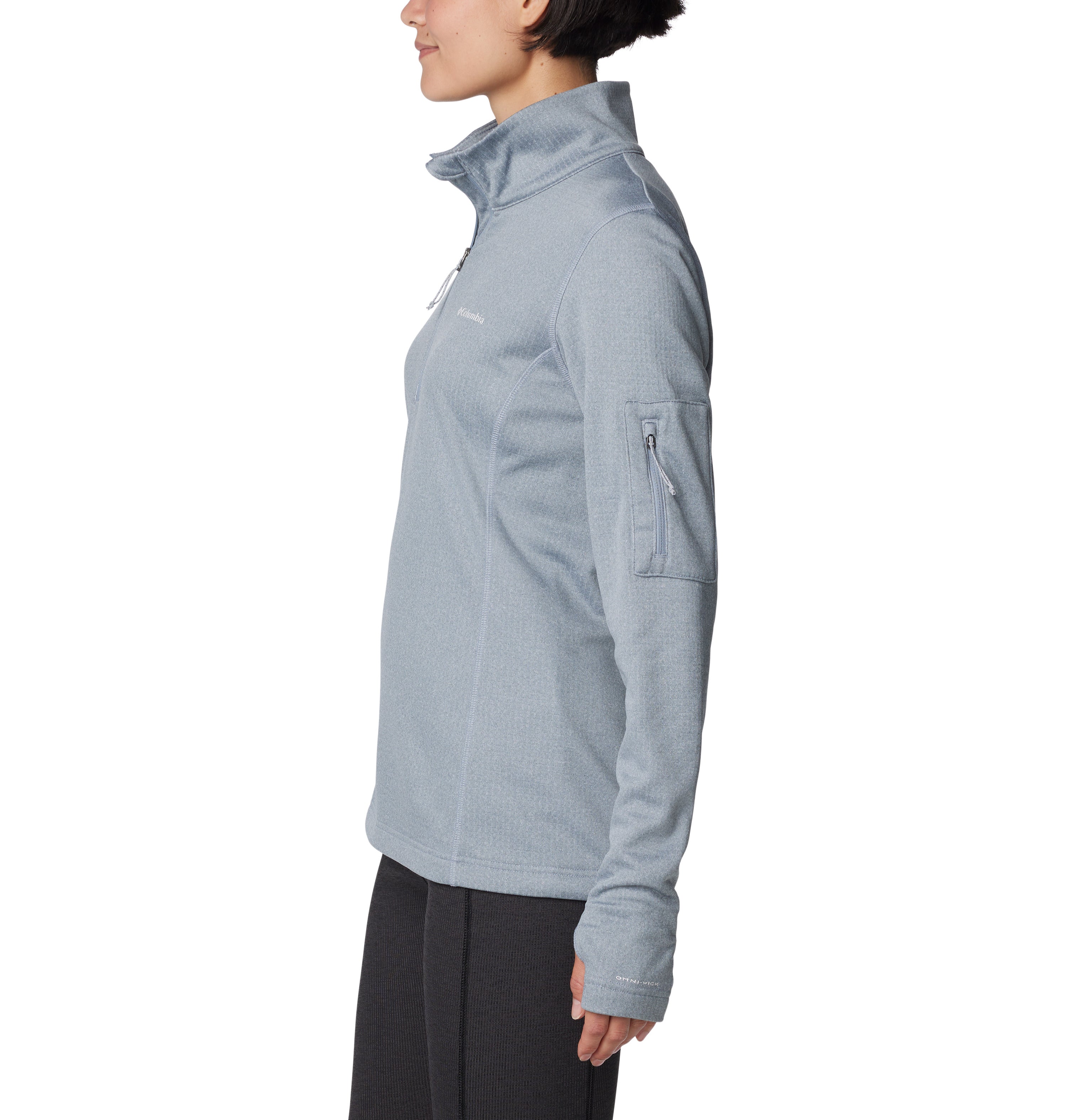 SUDADERA MUJER COLUMBIA | W PARK VIEW GRID FLEECE 1/2 ZIP