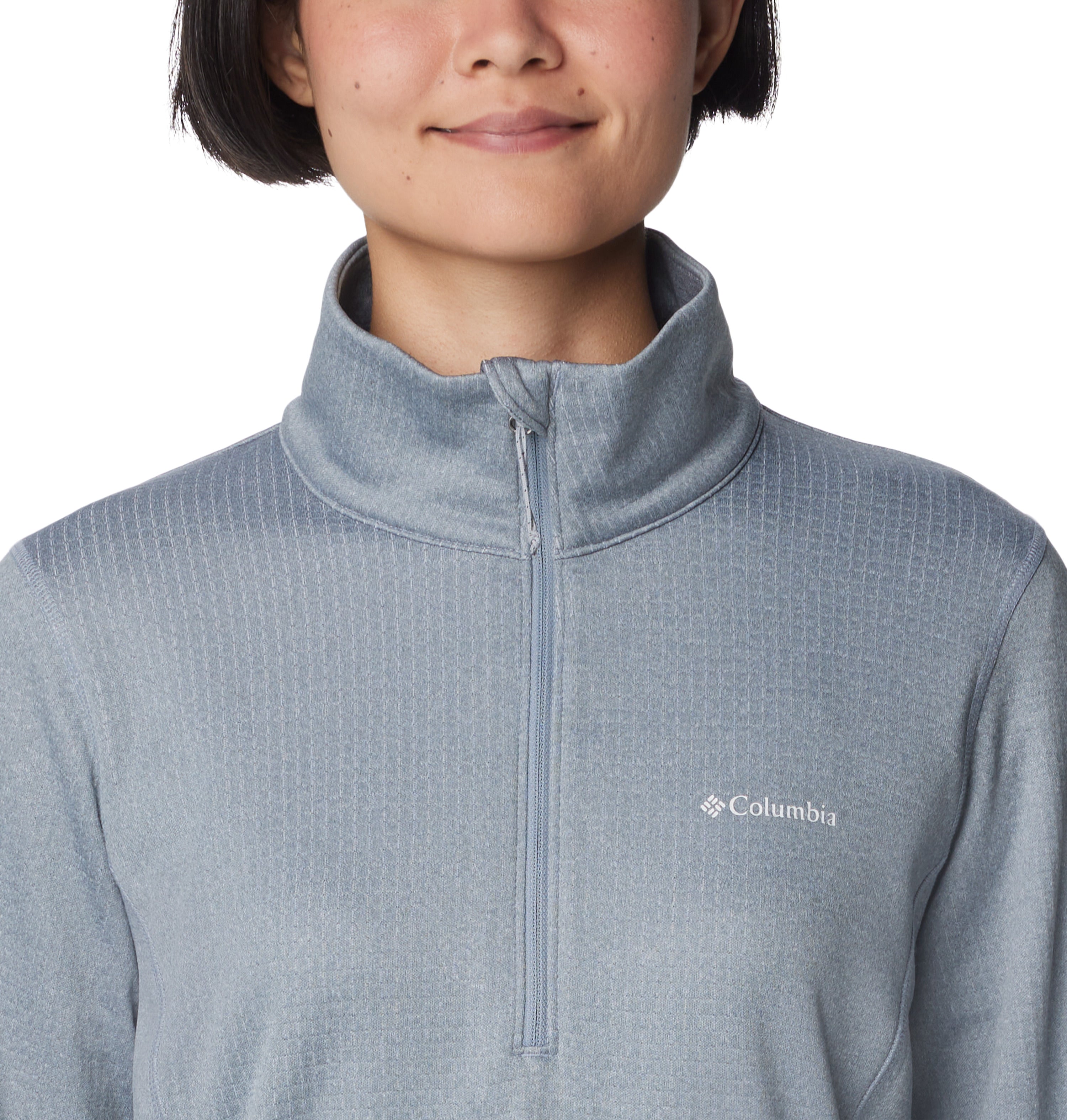 SUDADERA MUJER COLUMBIA | W PARK VIEW GRID FLEECE 1/2 ZIP