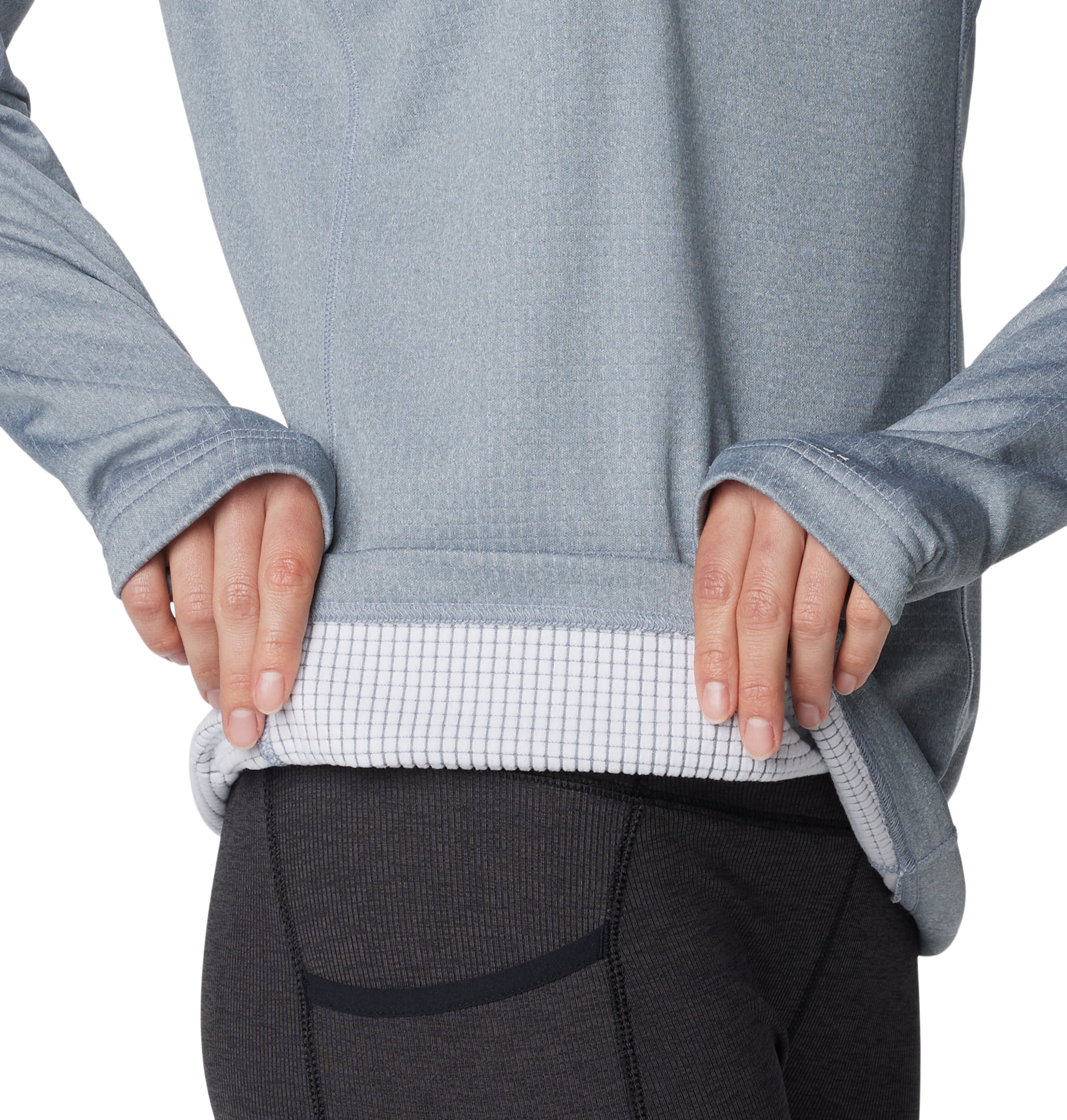 SUDADERA MUJER COLUMBIA | W PARK VIEW GRID FLEECE 1/2 ZIP