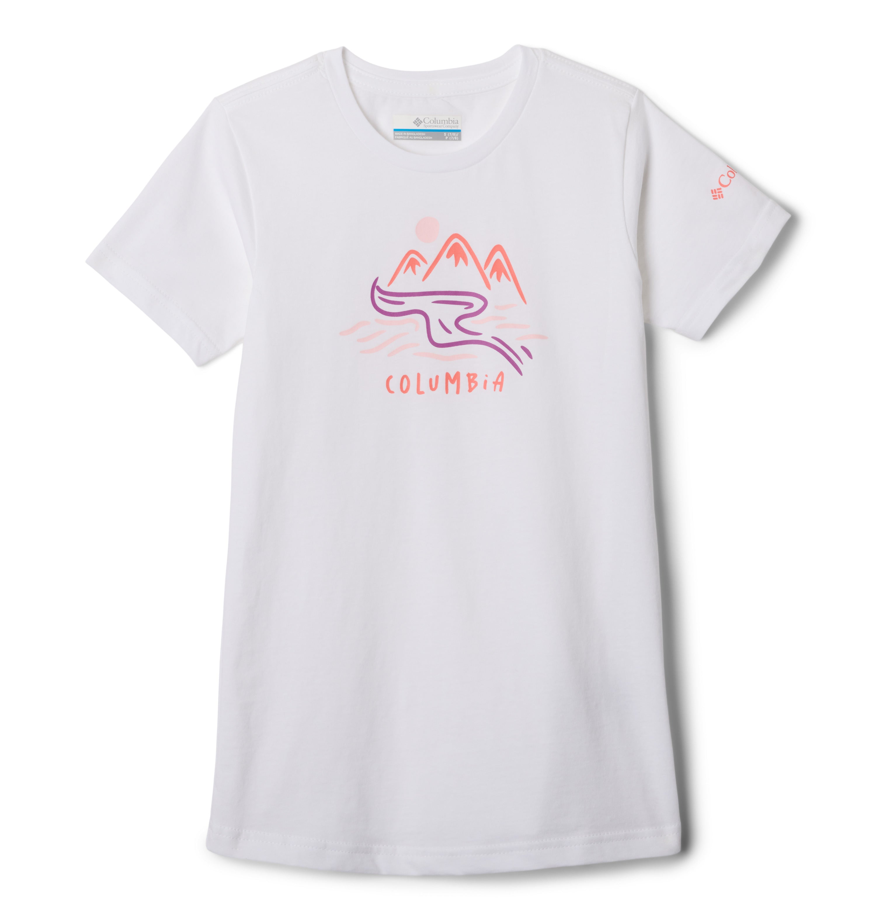 PLAYERA NIÑA COLUMBIA |  MISSION LAKE SHORT SLEEVE GRAPHIC SHIRT