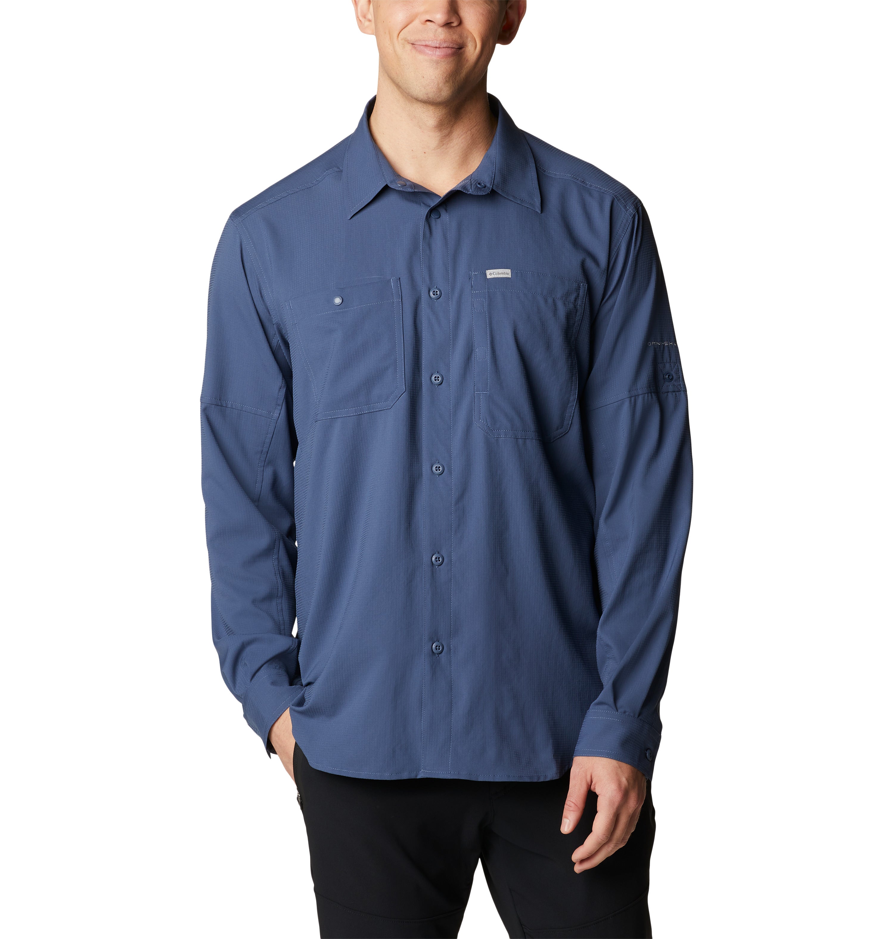 Camisa de manga larga para hombre Columbia Silver Ridge Utility Lite