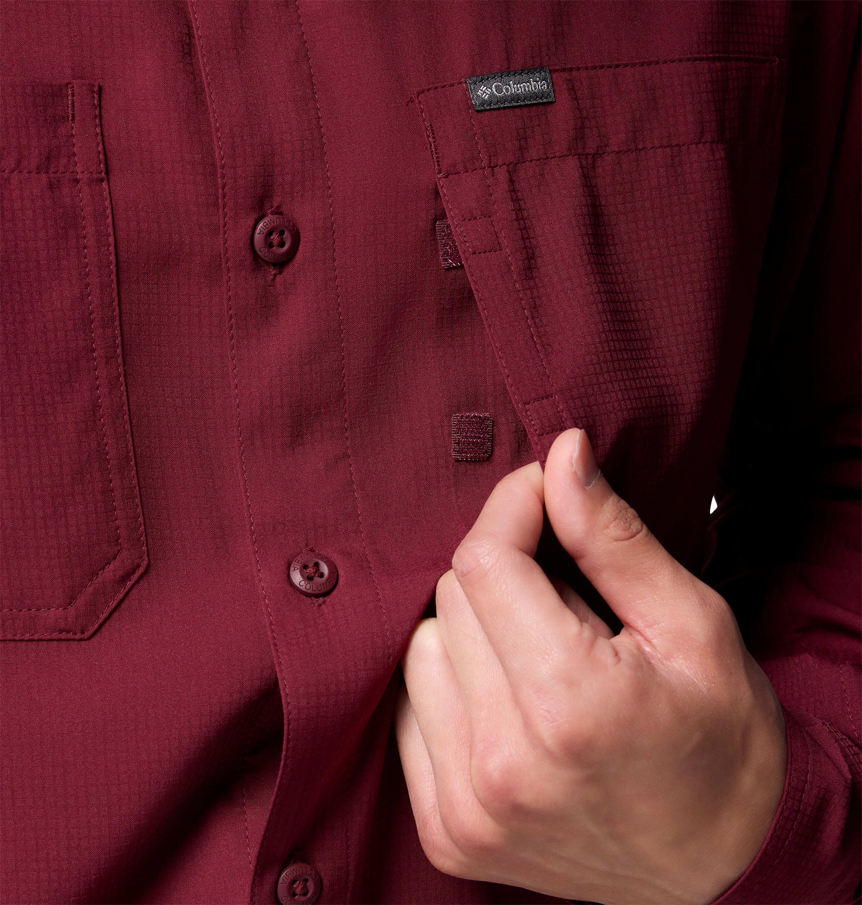 Camisa de manga larga para hombre Columbia Silver Ridge Utility Lite