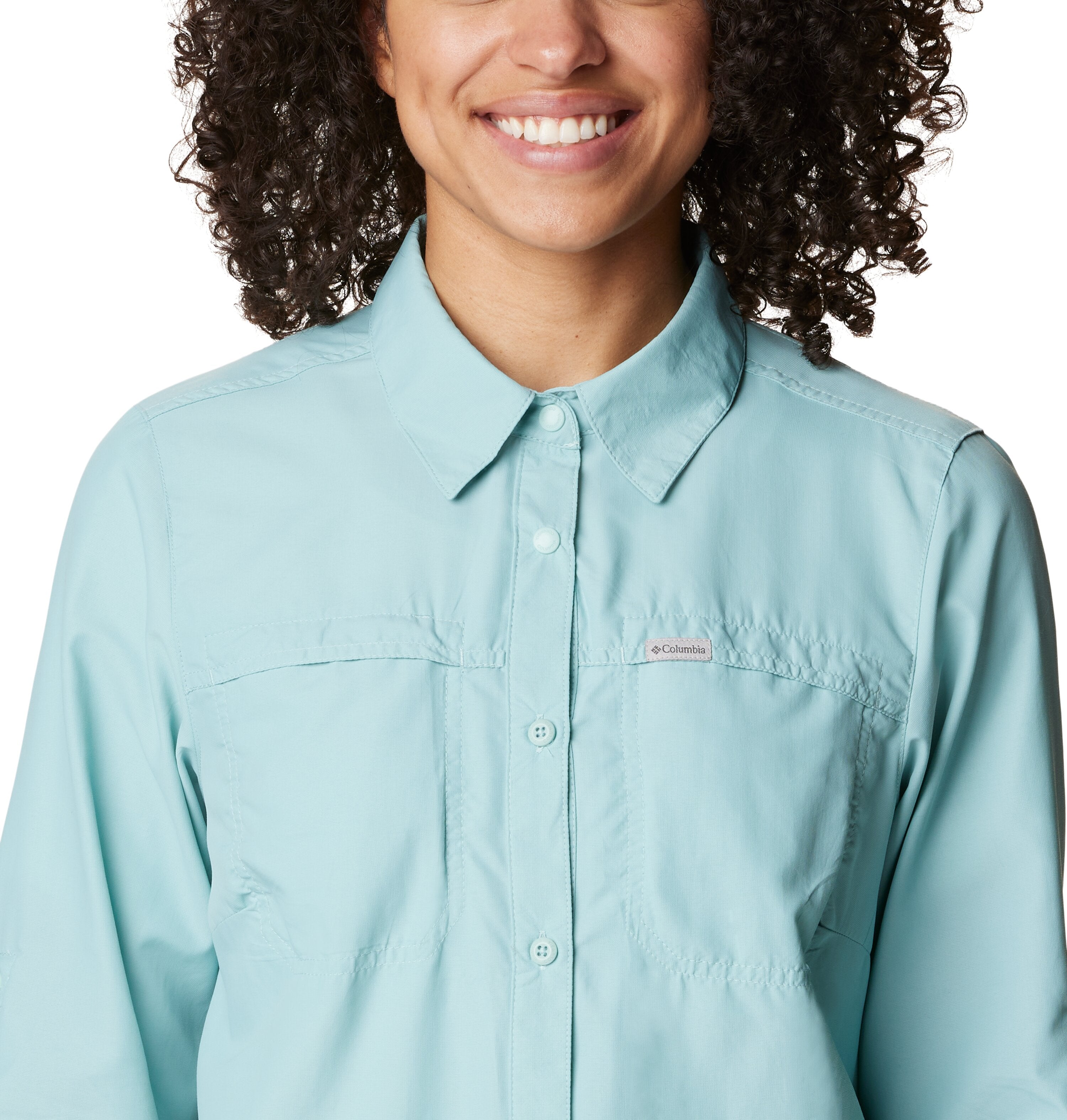 Camisa de manga larga para mujer Columbia Silver Ridge 3.0