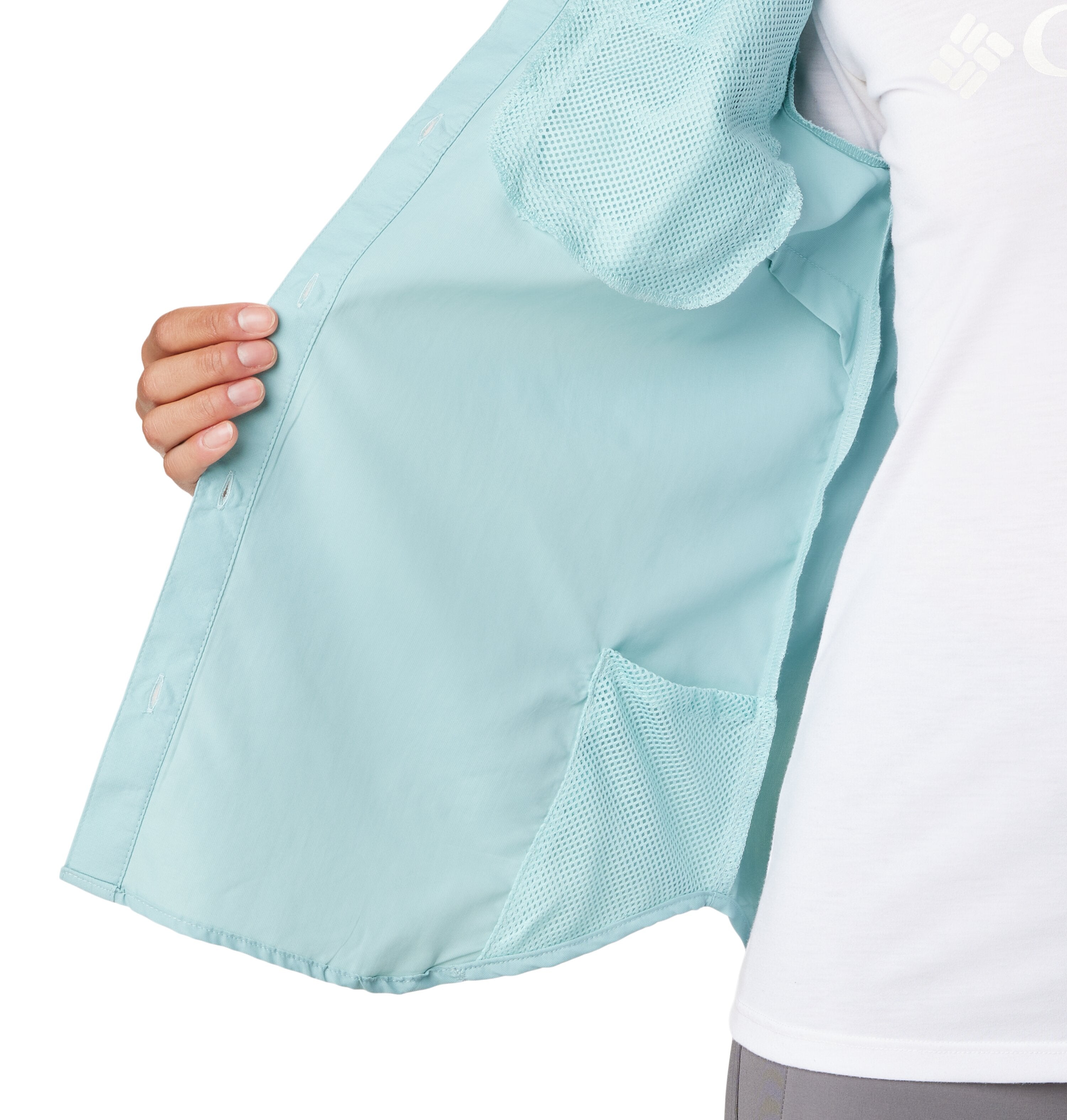 Camisa de manga larga para mujer Columbia Silver Ridge 3.0