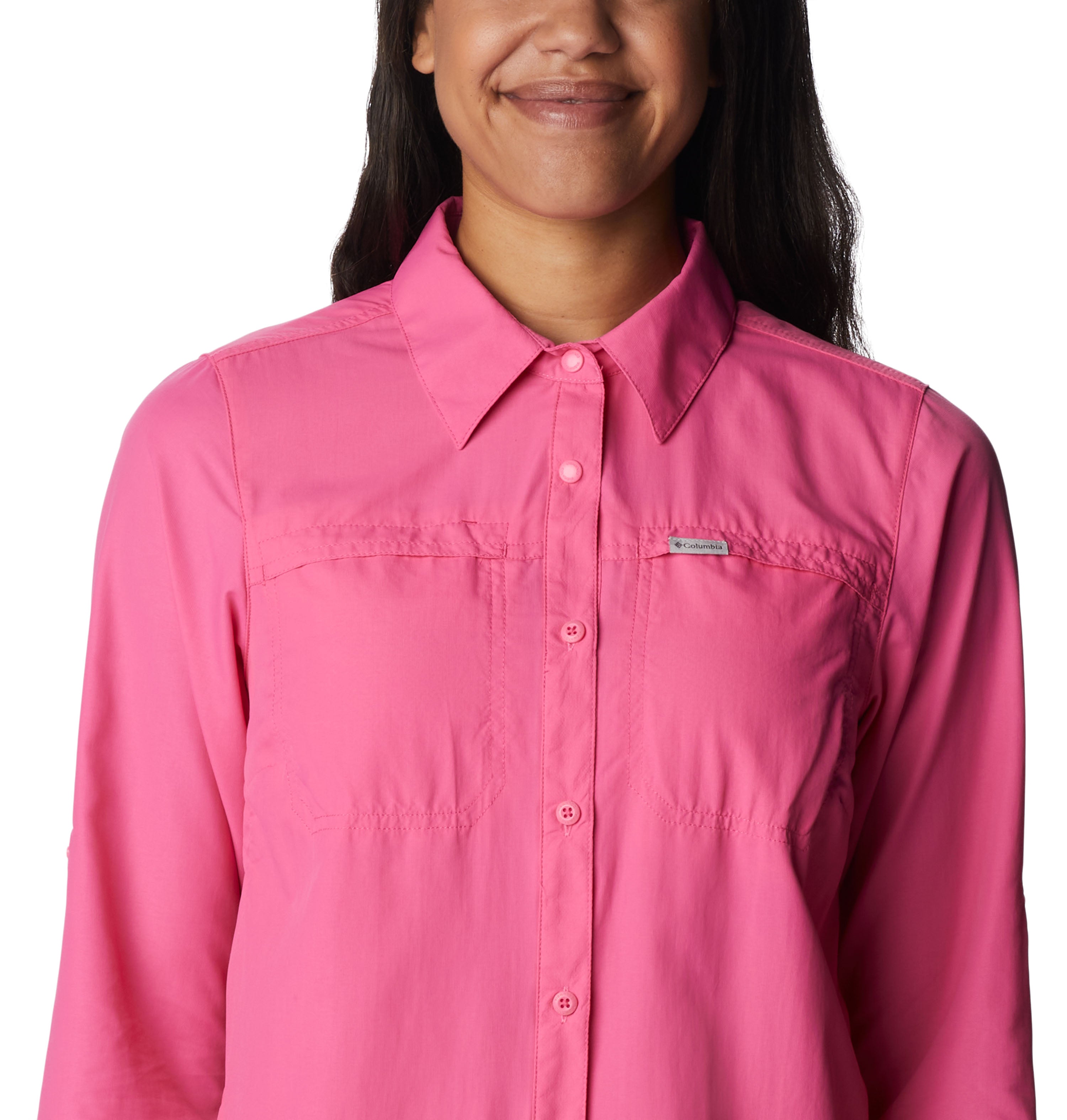 Camisa de manga larga para mujer Columbia Silver Ridge 3.0