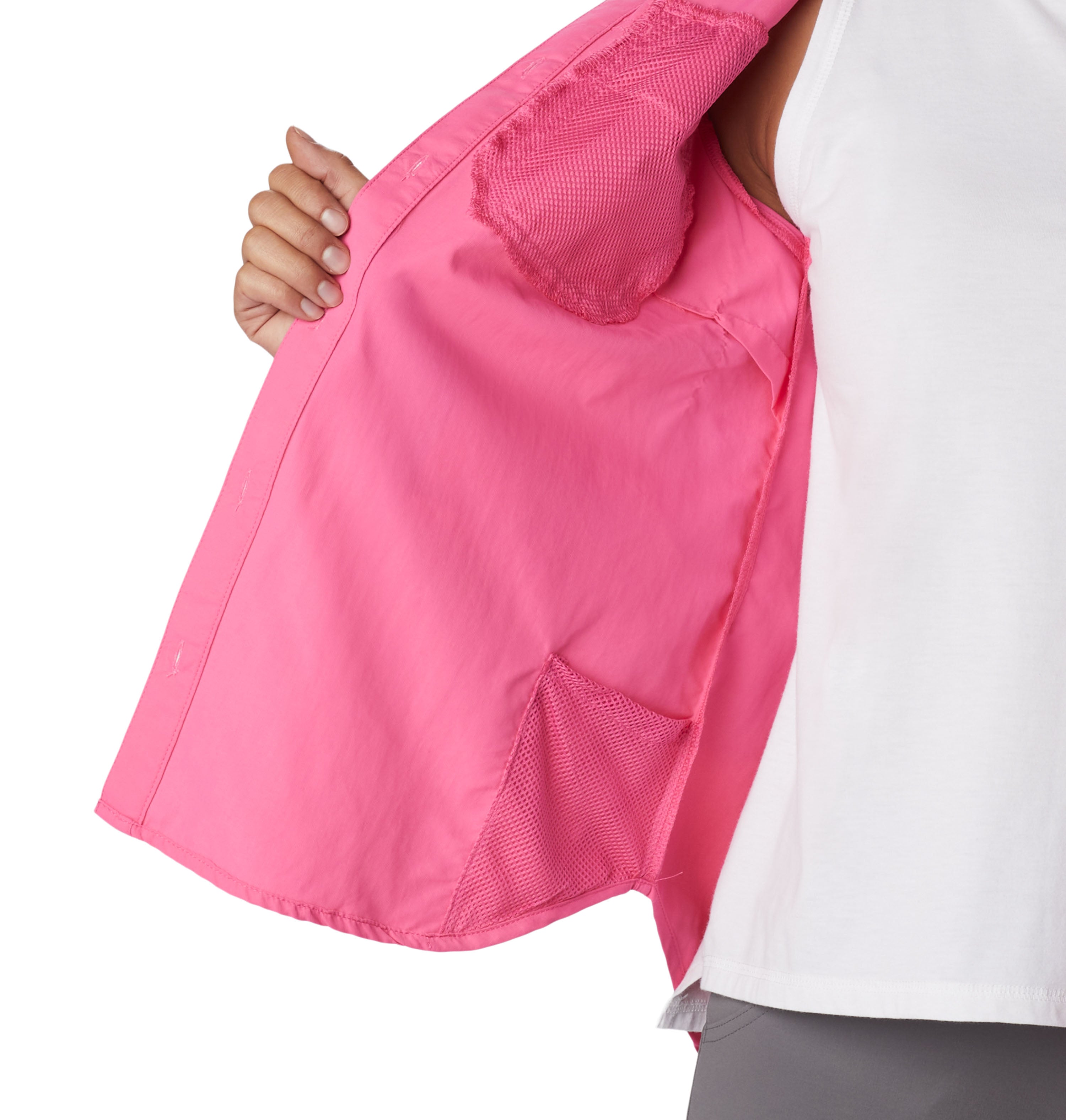 Camisa de manga larga para mujer Columbia Silver Ridge 3.0
