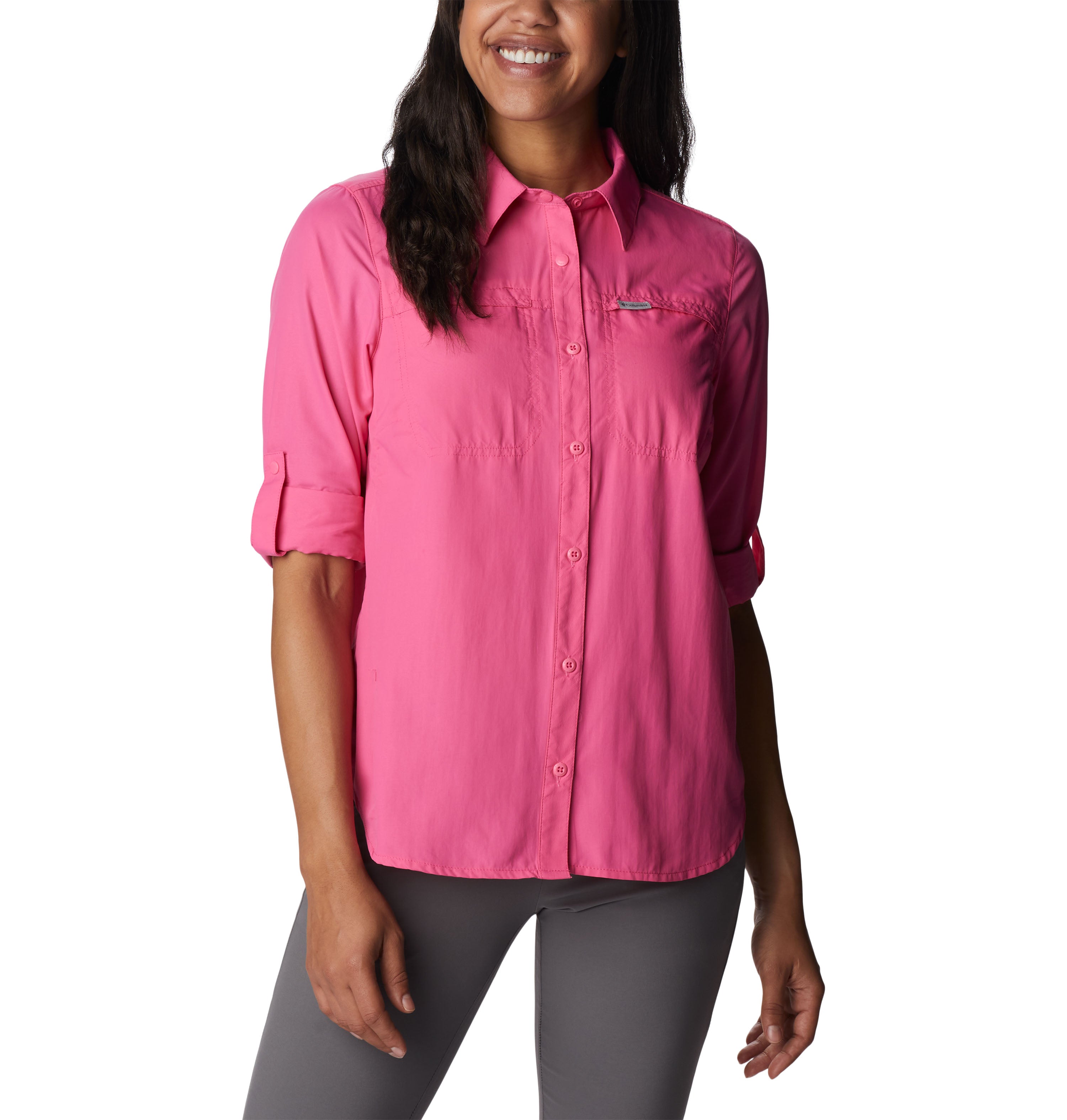 Camisa de manga larga para mujer Columbia Silver Ridge 3.0