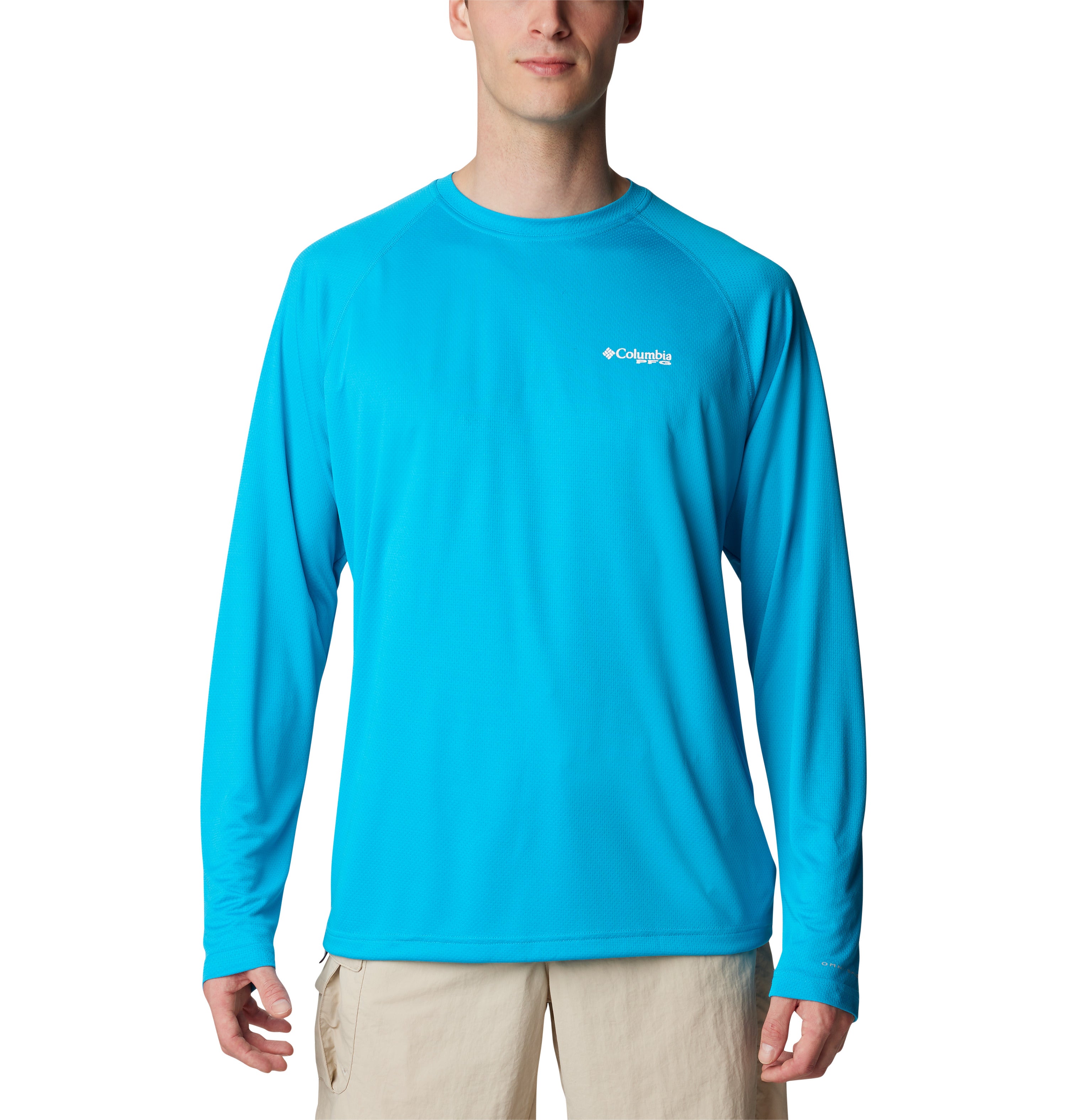 PLAYERA HOMBRE COLUMBIA | PFG SOLAR STREAM LS