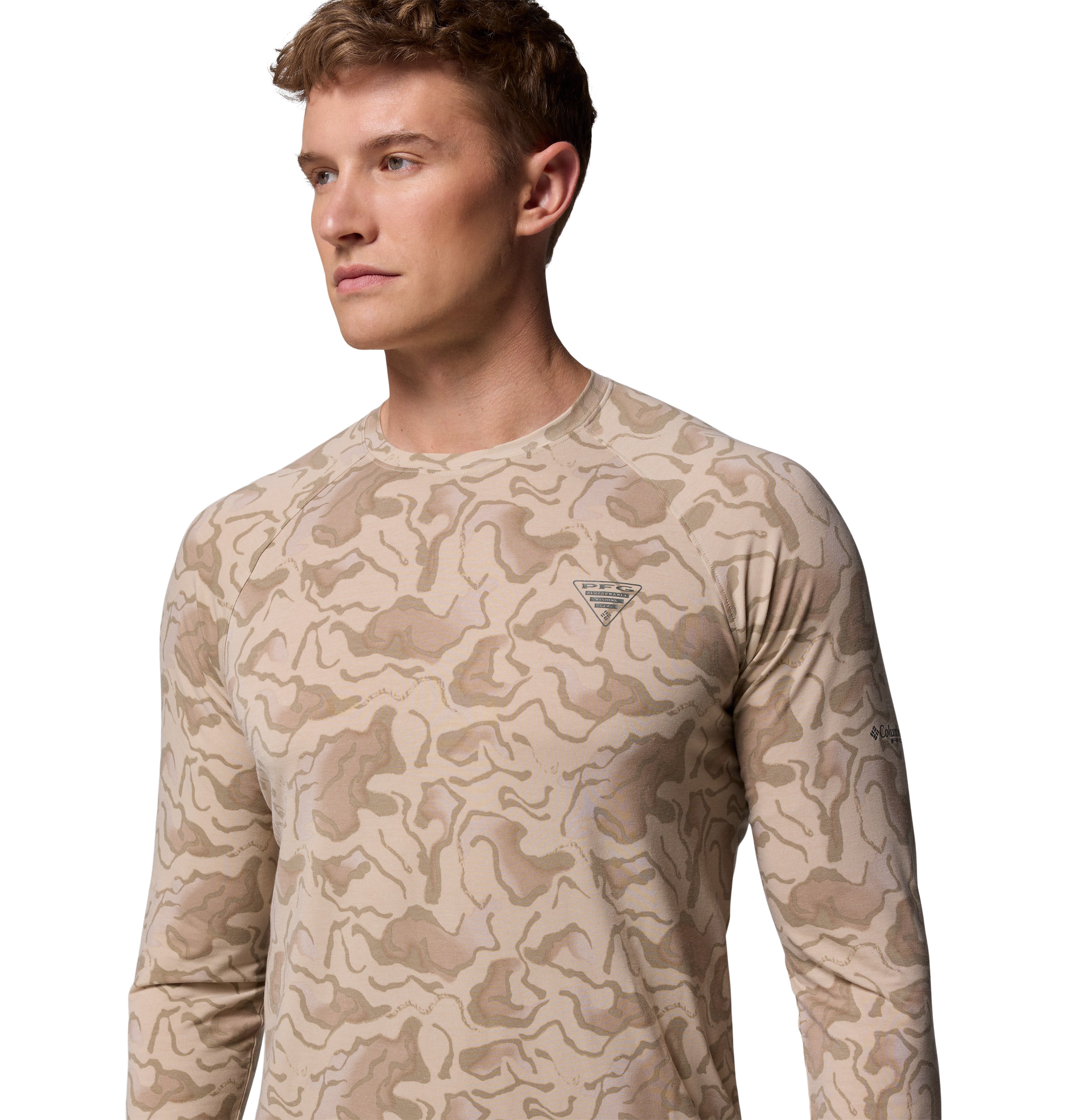 Playera de manga larga para hombre Columbia PFG Uncharted