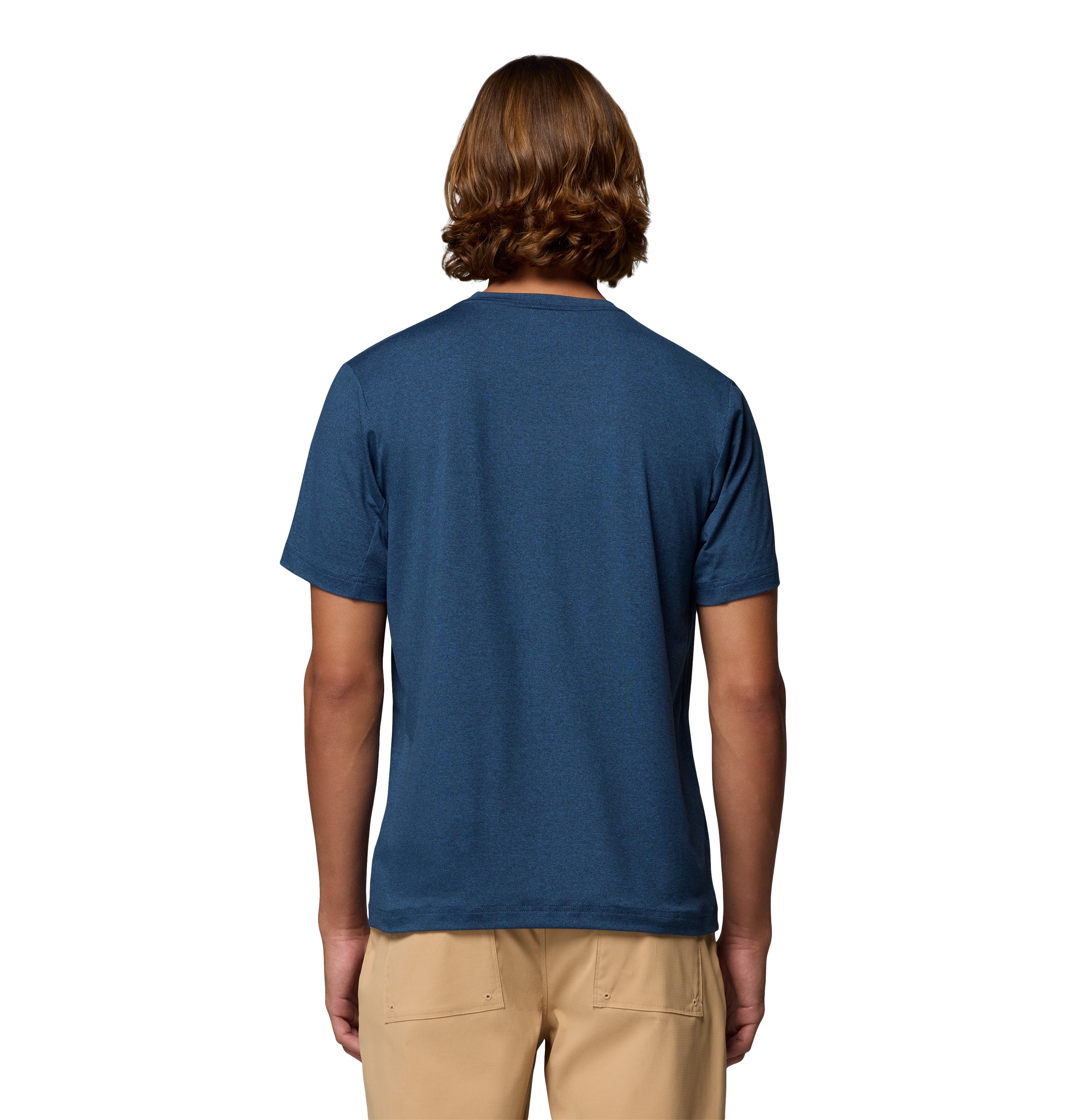 Playera de manga corta para hombre Columbia Tech Trail Crew Neck II
