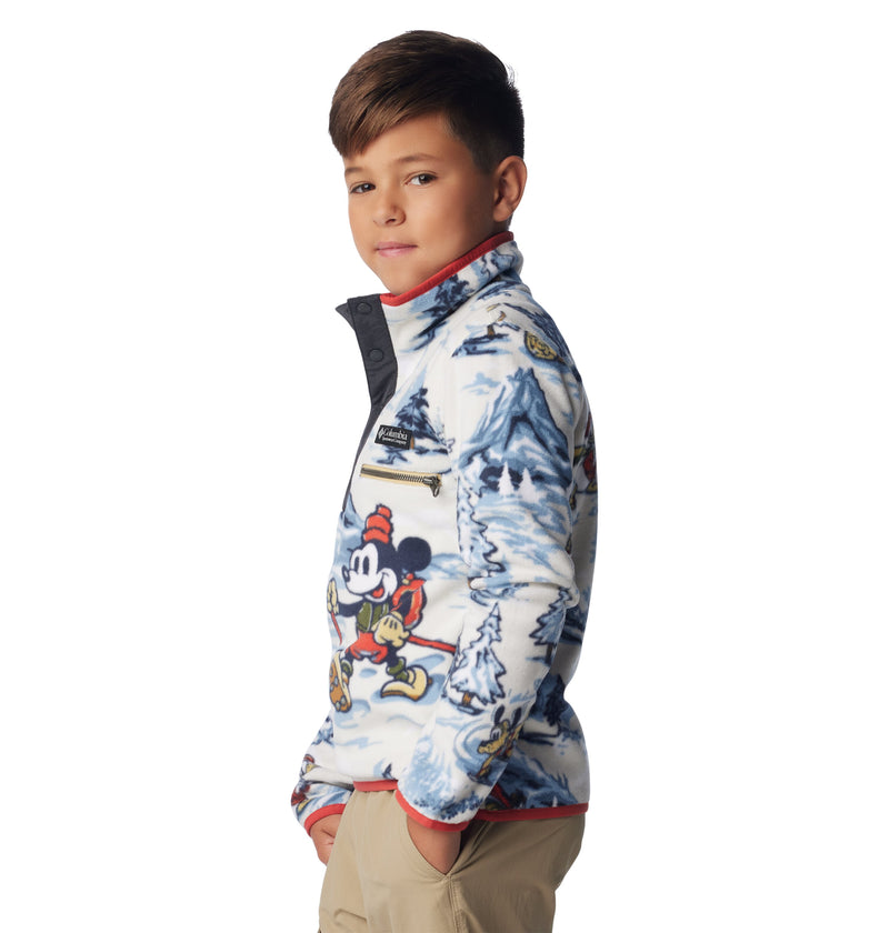 Sudadera Toddler para niños pequeños Unisex Disney 100 Half Snap Fleece