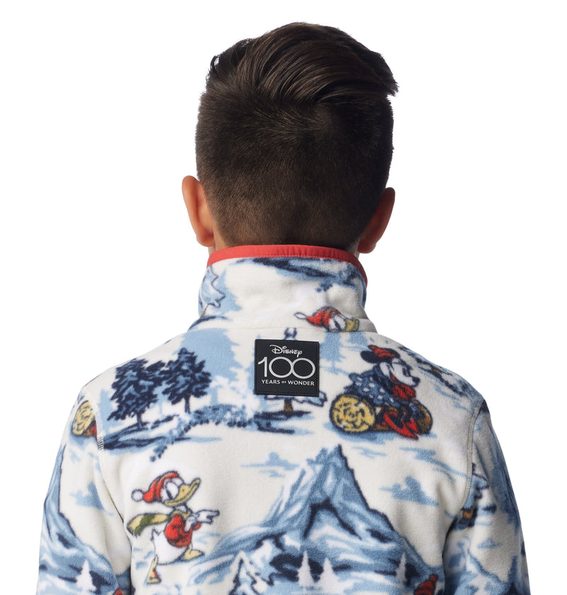 Sudadera Toddler para niños pequeños Unisex Disney 100 Half Snap Fleece