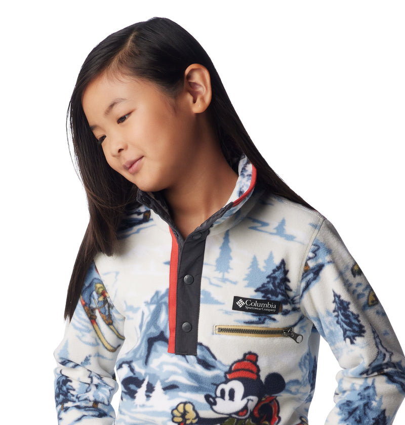 Sudadera Toddler para niños pequeños Unisex Disney 100 Half Snap Fleece