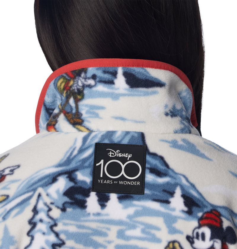 Sudadera para niños Unisex Disney 100 Half Snap Fleece