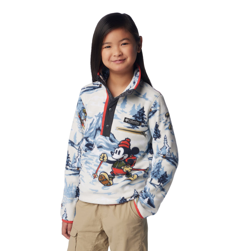 Sudadera Toddler para niños pequeños Unisex Disney 100 Half Snap Fleece