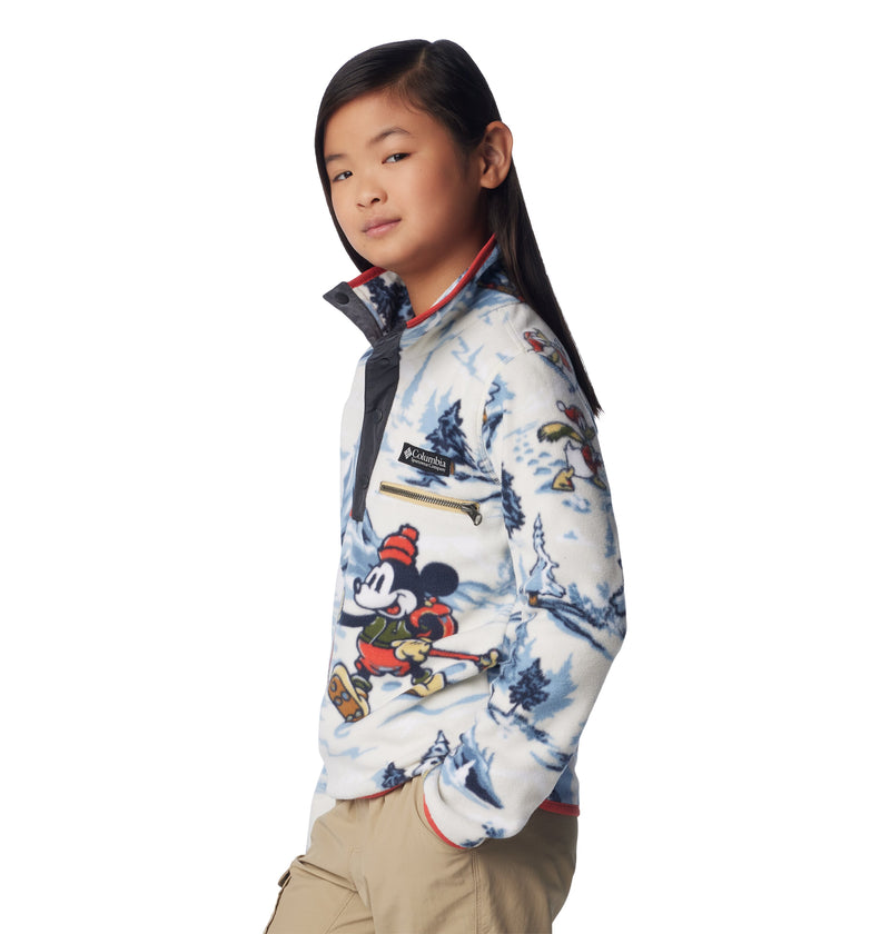 Sudadera Toddler para niños pequeños Unisex Disney 100 Half Snap Fleece